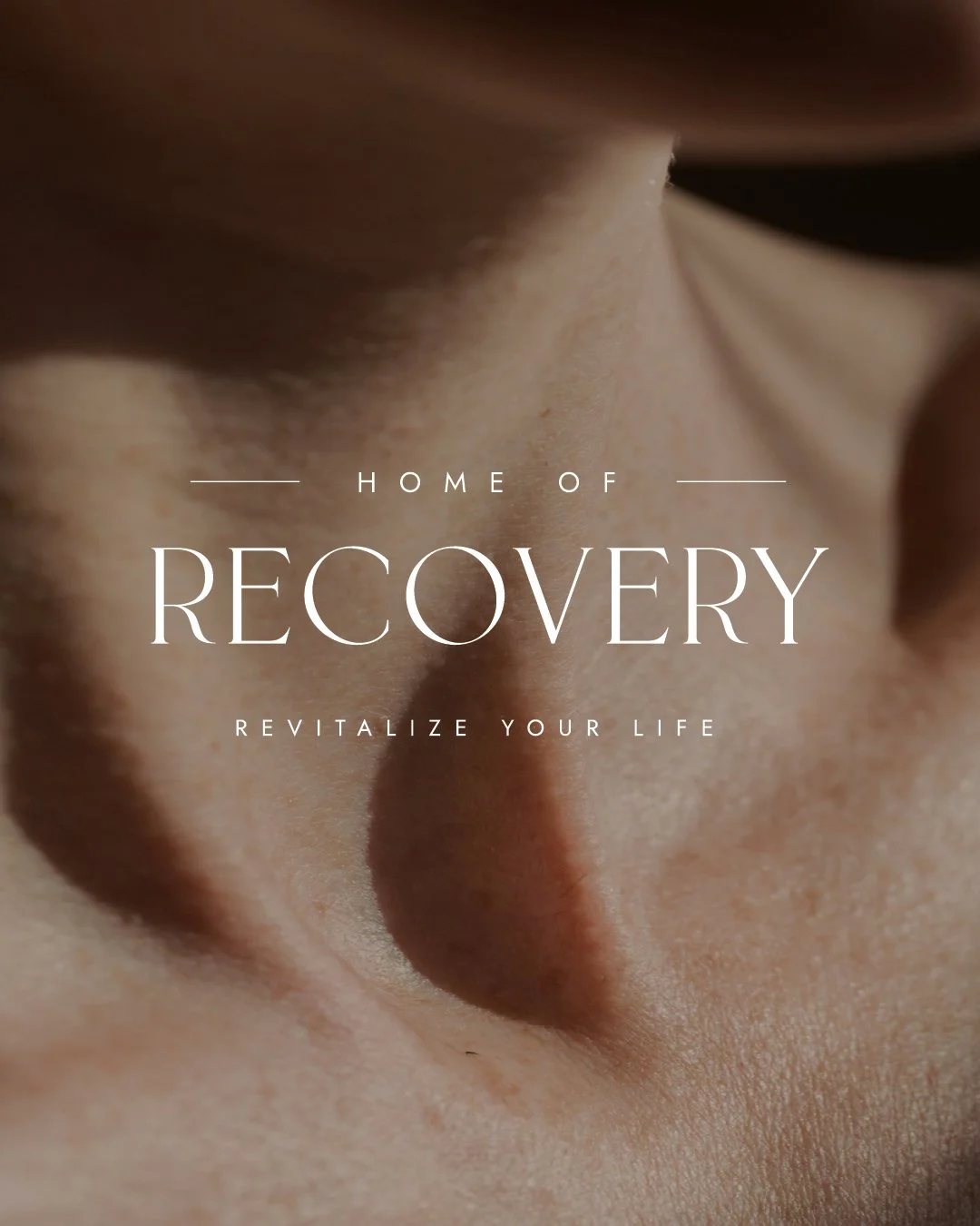 home of recovery logo mockup