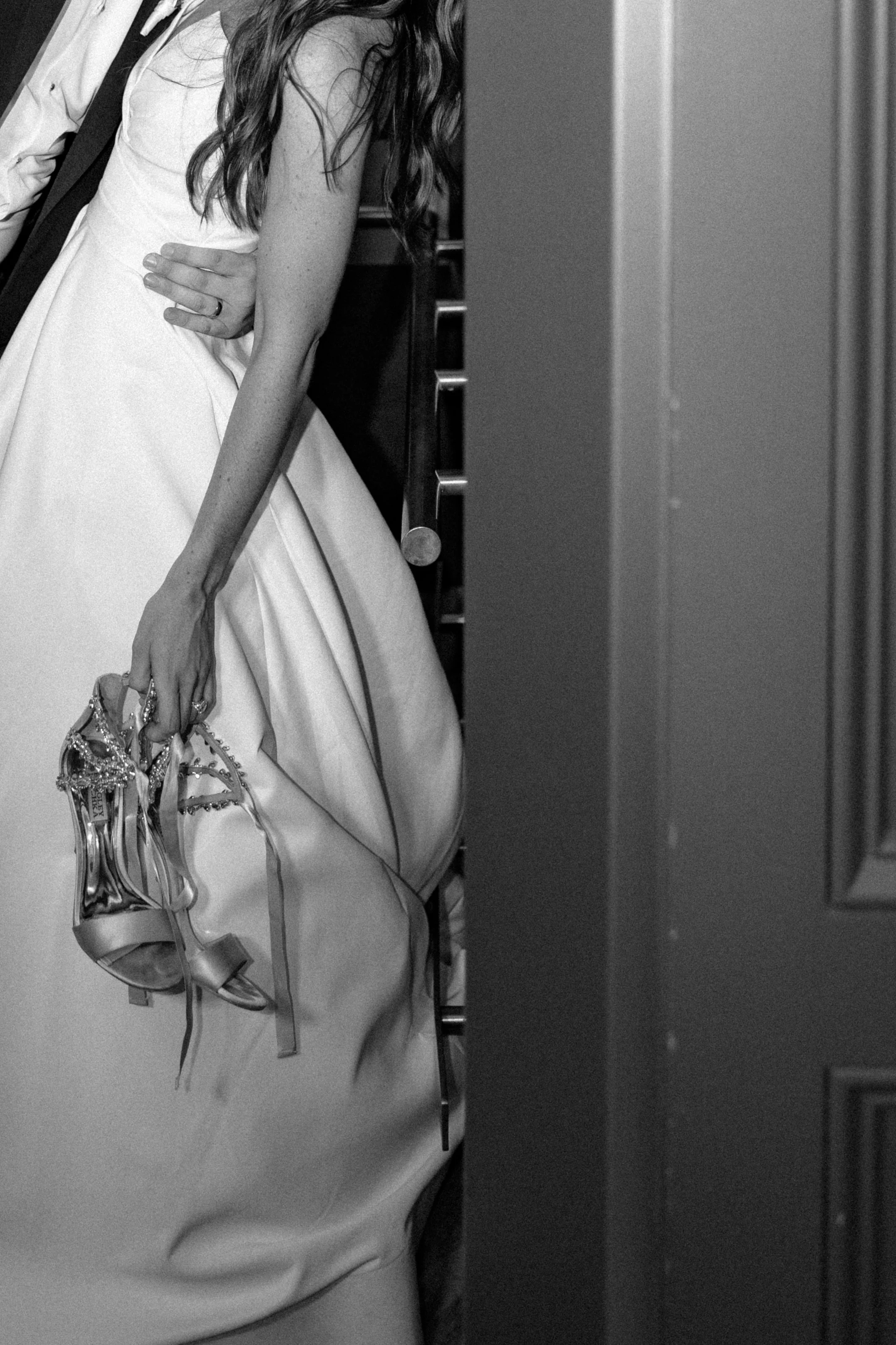 late night wedding photo