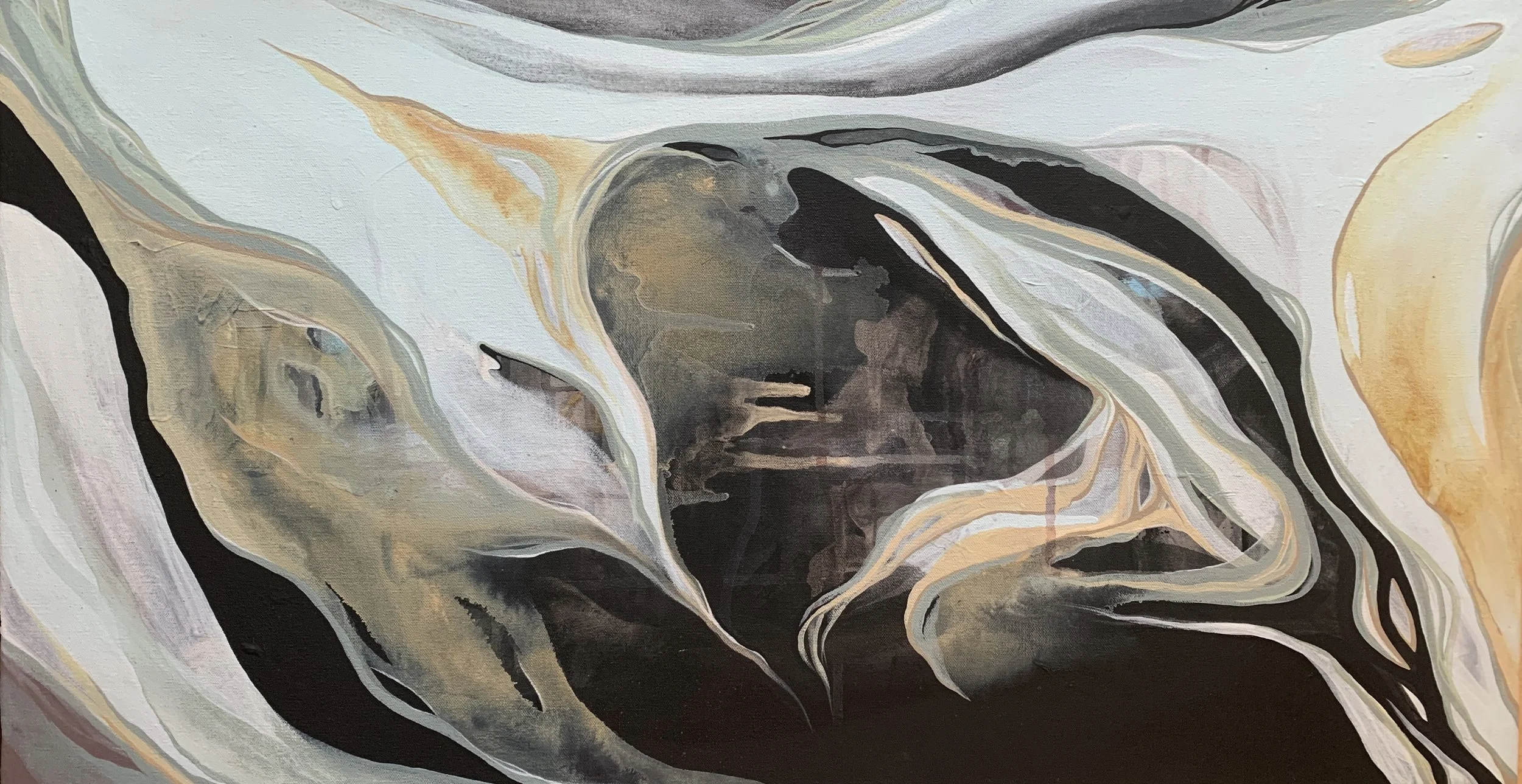 "LIQUID"  |  acrylic on canvas