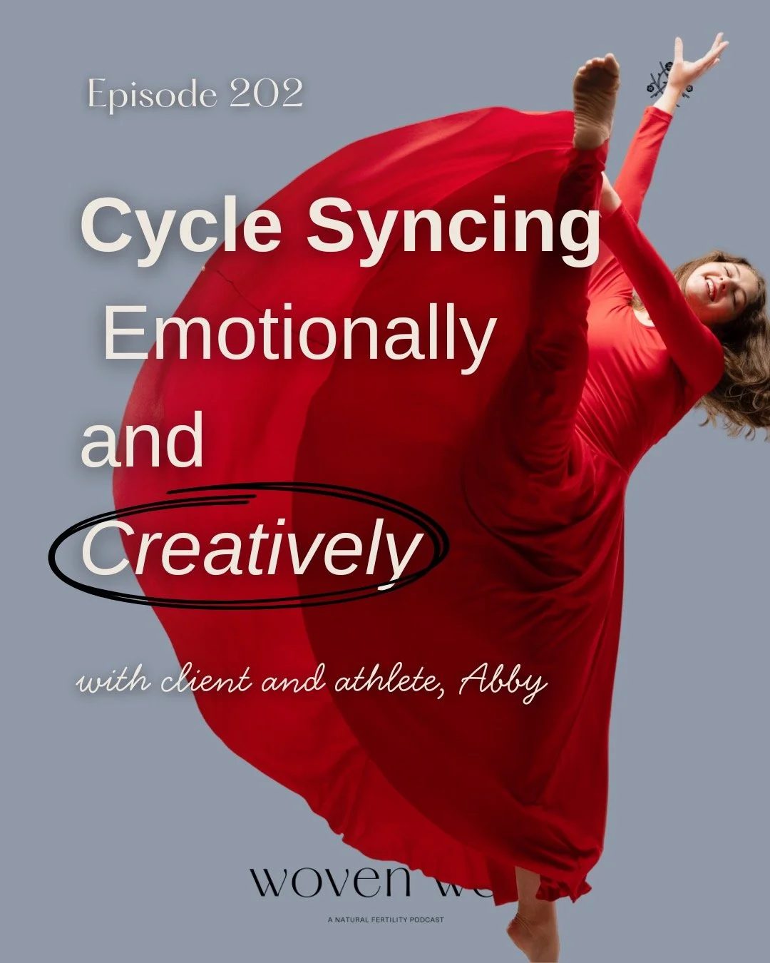For Woven client, Abby, the experience of cycle charting provided far more insight than simple family planning. It opened up a whole new world of discovery as she recognized the role her reproductive hormones played in her emotional state and creativ