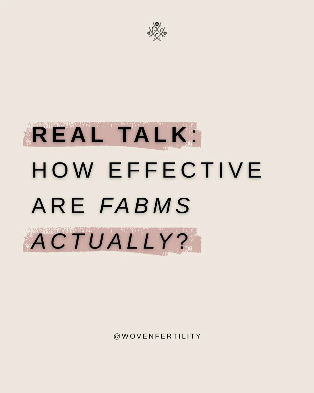 Fertility Awareness Based Methods (FABMs) use your reproductive biomarkers (cervical mucus, basal body temperature, urinary-hormonal shifts) to identify your unique window of fertility each cycle.

They are *not* the Rhythm Method. 

Each of the meth