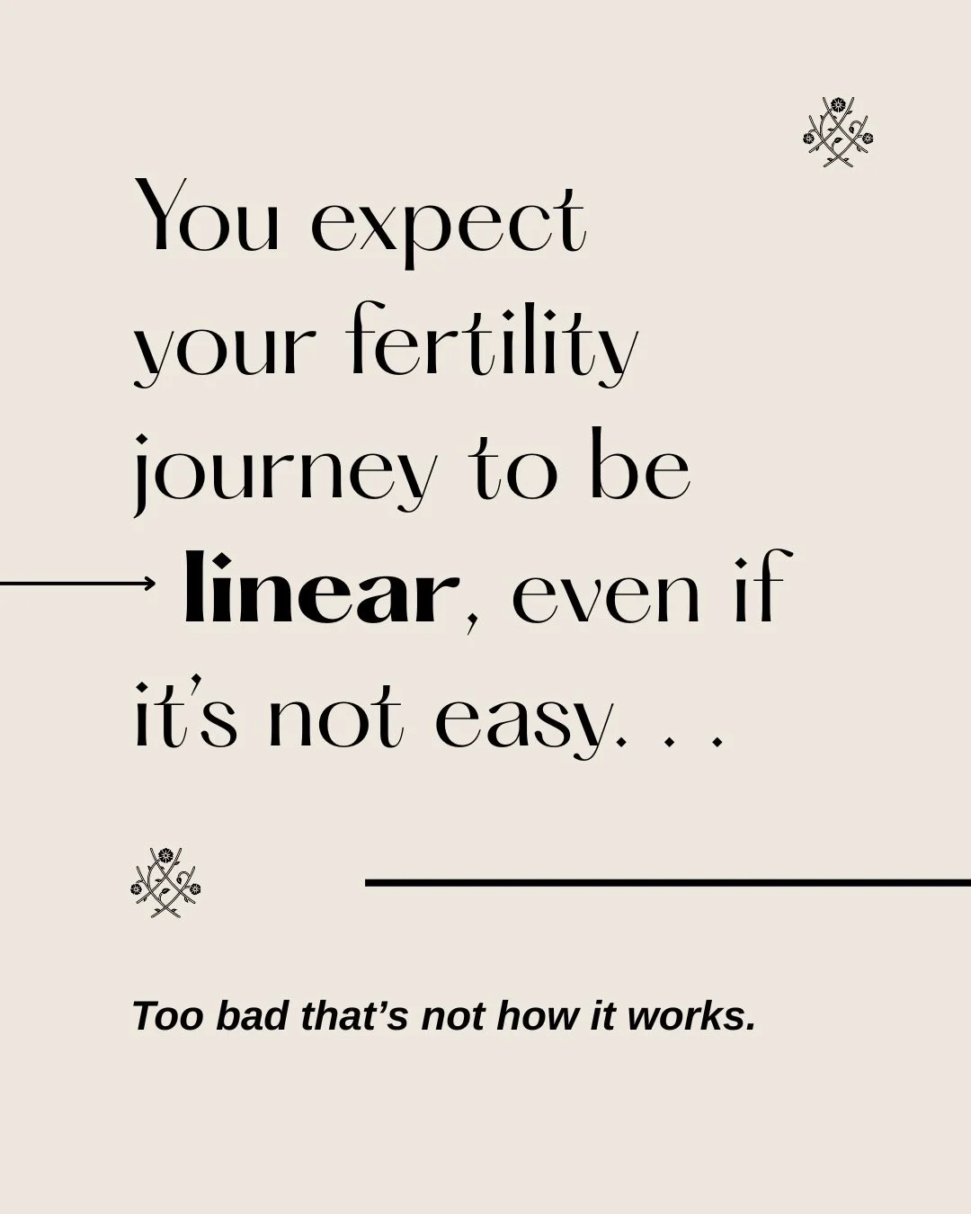 I was talking with a client recently about how she assumed that her journey to get answers and feel better would be fairly straightforward and linear. The reality, though, had been far different. Two steps forward, one step back or in a different dir