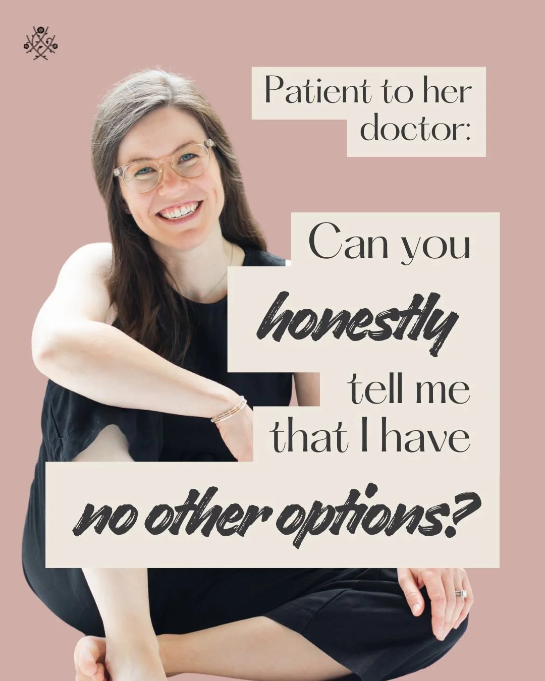 A few weeks ago, I asked a client was drew her to want to learn a fertility appreciation method and work with a restorative reproductive physician and she said it all came down to her last appointment with her local OBGYN.

My client (let&rsquo;s cal