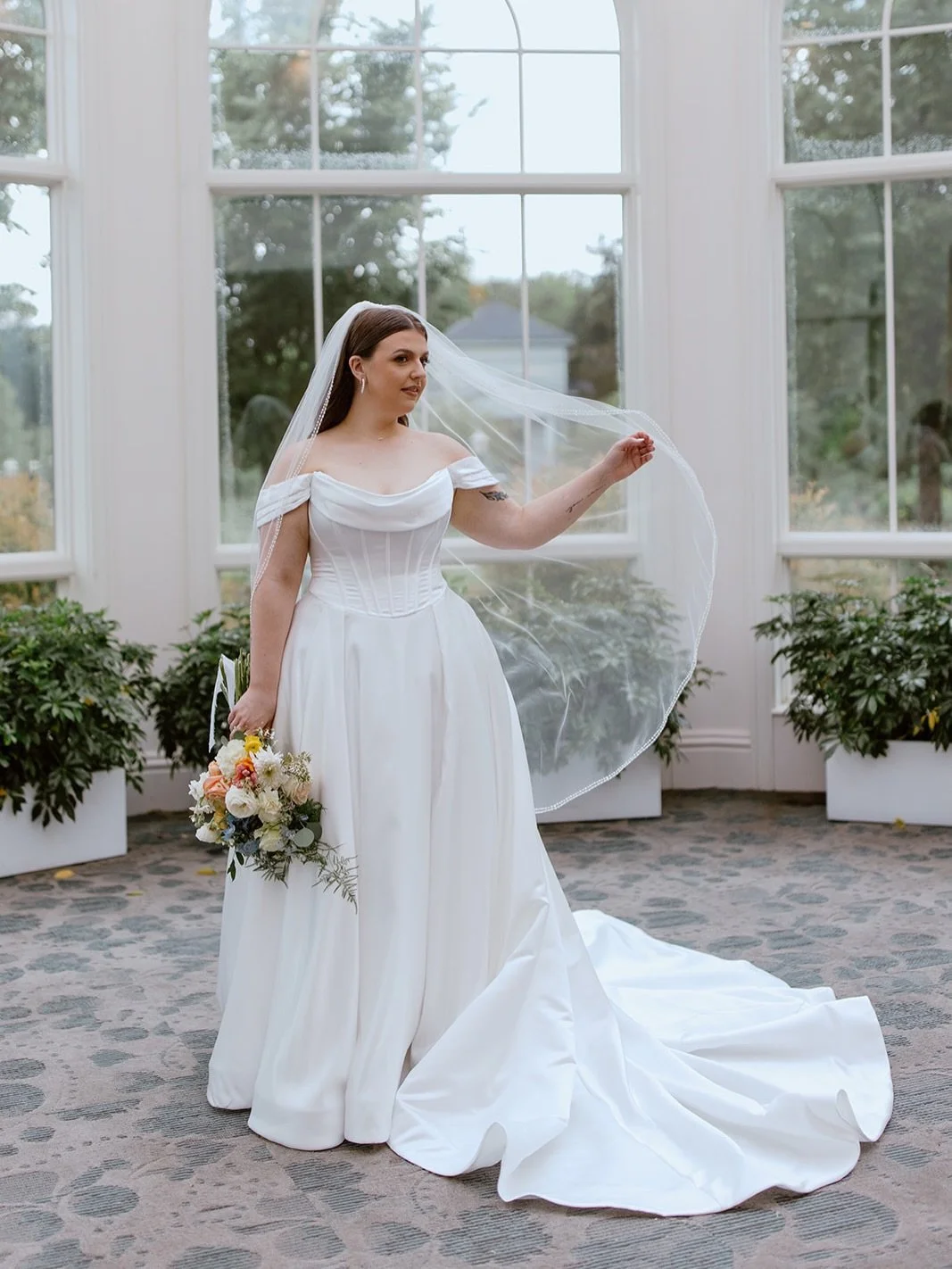 beautiful bridal&rsquo;s for Grace 🤍💐✨