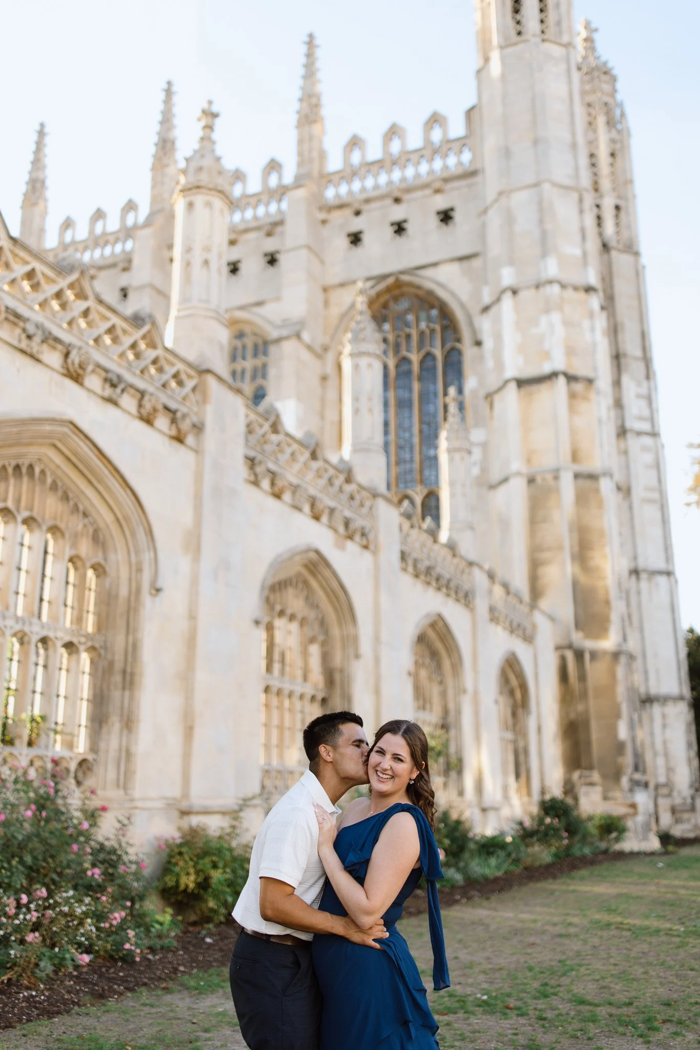 Abby + Jesus — A romantic engagement session in Cambridge