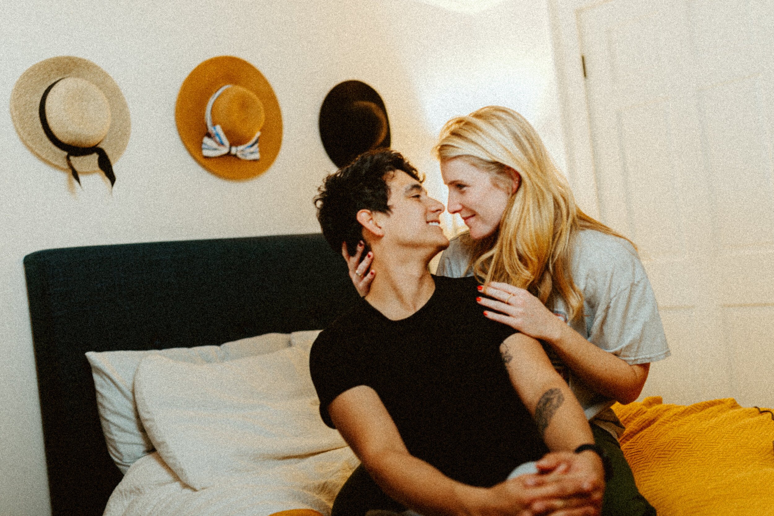 Lindsay + David | In-Home Couple Session | Atlanta, GA