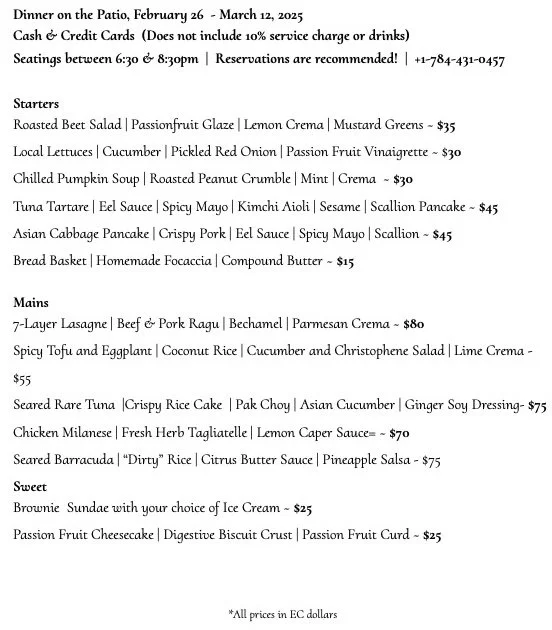 Menu — Provision