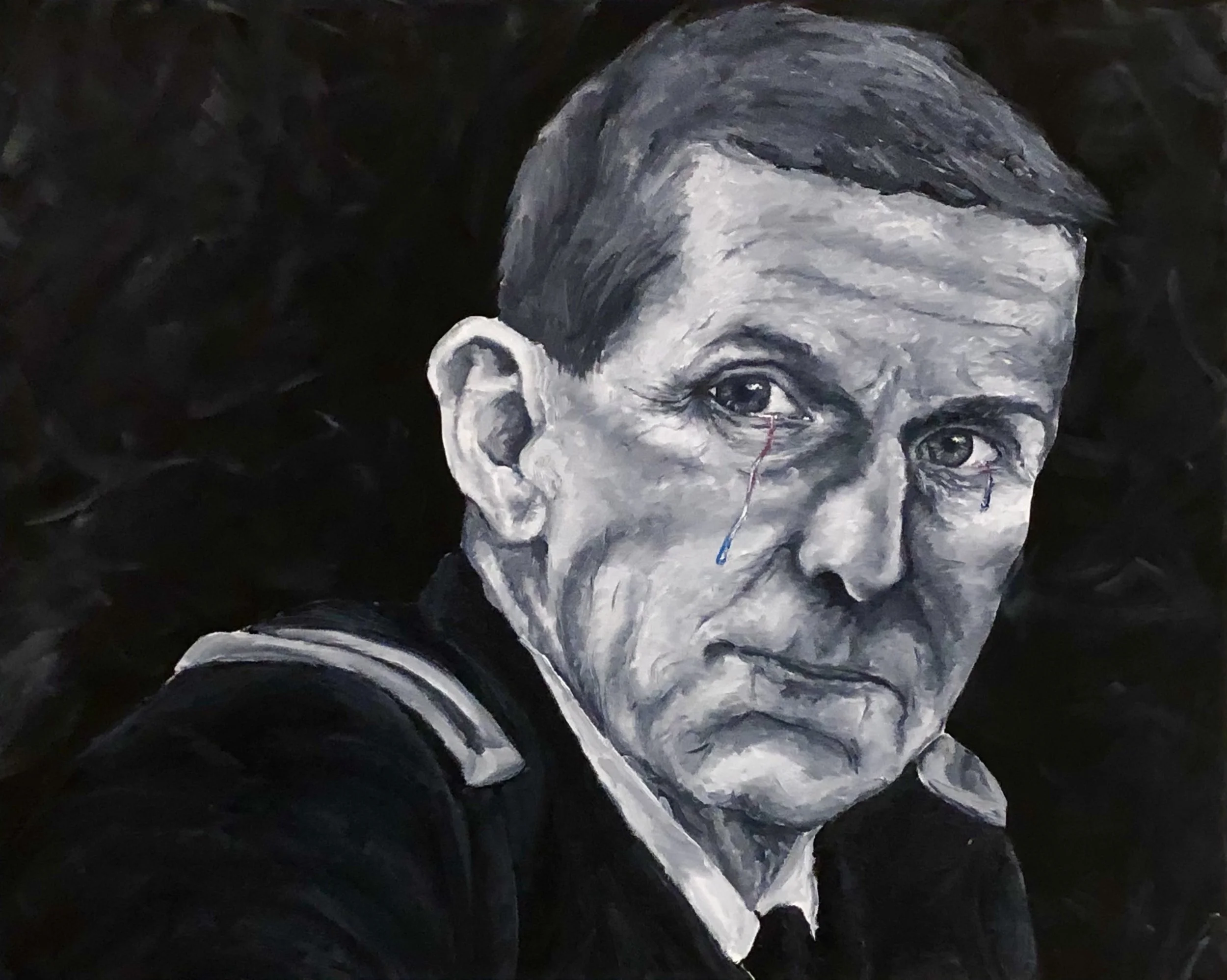 The Patriot (2018), Acrylic on Canvas, 22" x 30"