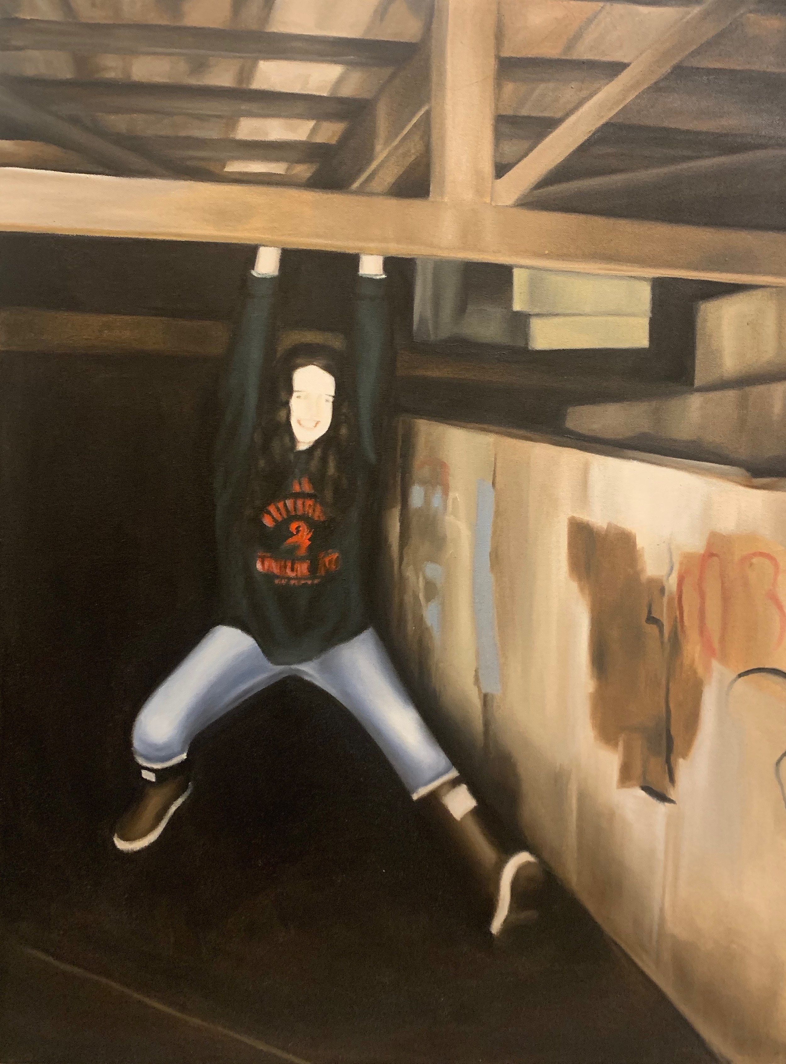 Flash of Life Part I (2021), Oil on Canvas, 36" x 24"