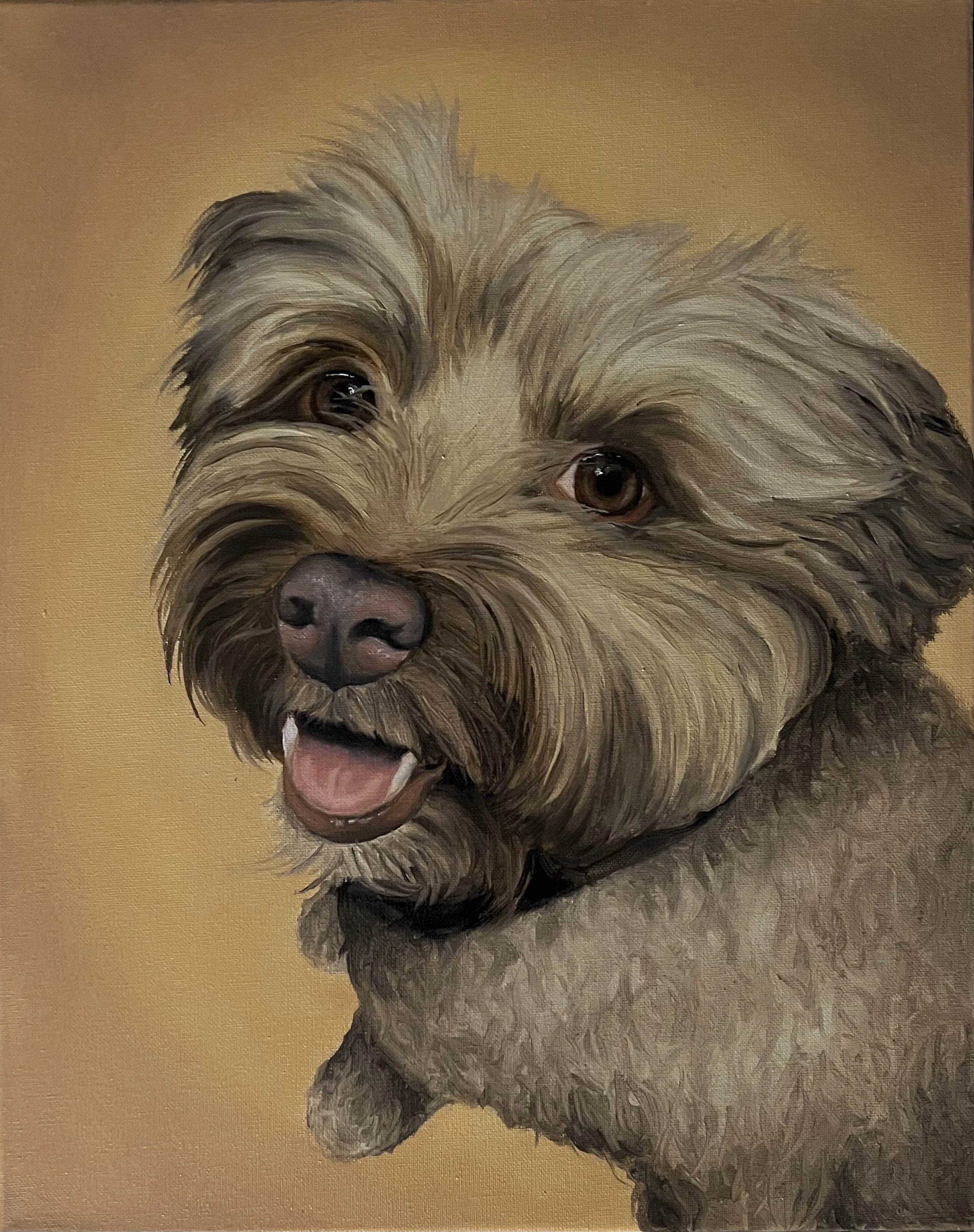 Untitled (2022), Oil on Canvas, 20" x 16"