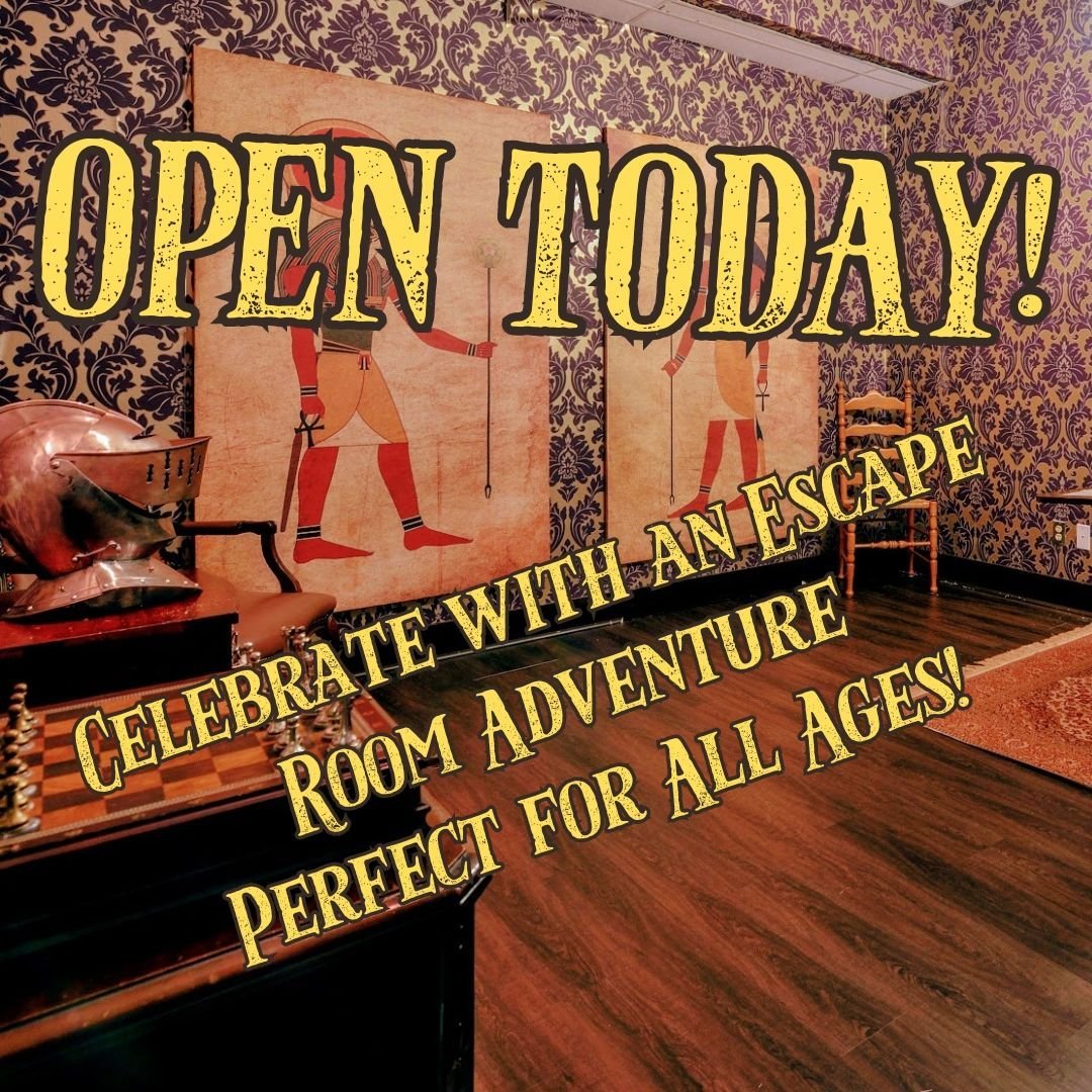 Join us today for an #escaperoom at Looking Glass Adventures! We have bookings available all day - always #familyfriendly but challenging for all ages. Come see why so many choose to spend the special days with us!

#toronto
#familyfun
#familyactivit