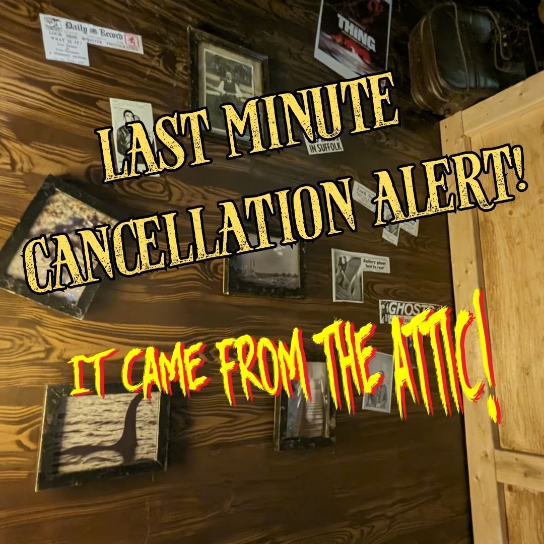 We've had a last minute cancellation for &quot;It Came From the Attic!&quot; at 1:30 pm today - if you think you can make it in time - book online or call (647) 498-5596 now!