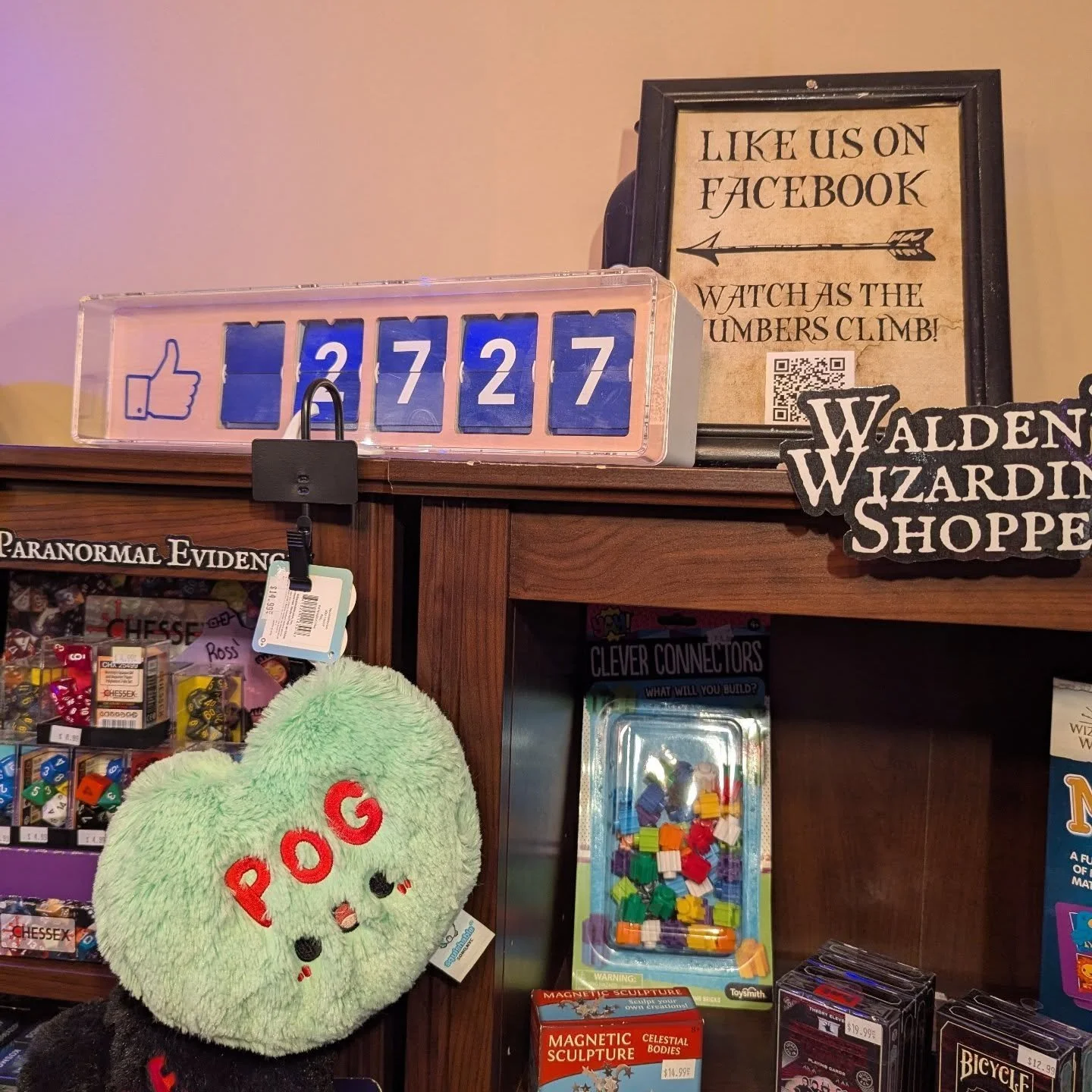 Guess how many times a day we hear "6 7!" coming from rooms full of numbers? Hint: it's a lot. 
Like us on Facebook and bring this counter to 6767 instead of just 2727. If it happens we'll keep you posted. #67