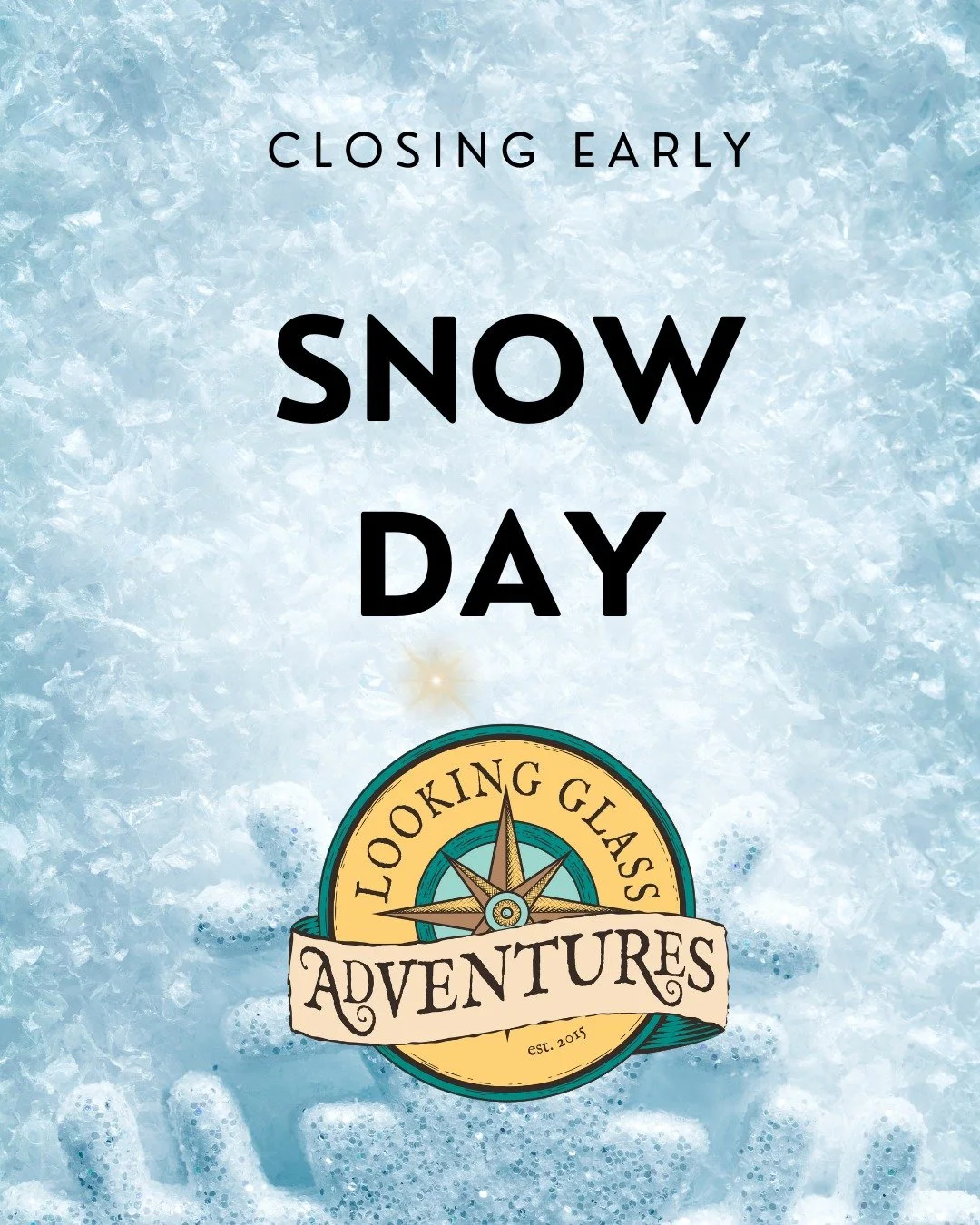 ❄️ Weather Update ❄️

We&rsquo;ll be closing early today due to the weather. While it&rsquo;s absolutely picturesque out there, we don&rsquo;t want to keep our team late and we plan to close around 4pm.

If you can safely make it over (we suggest the