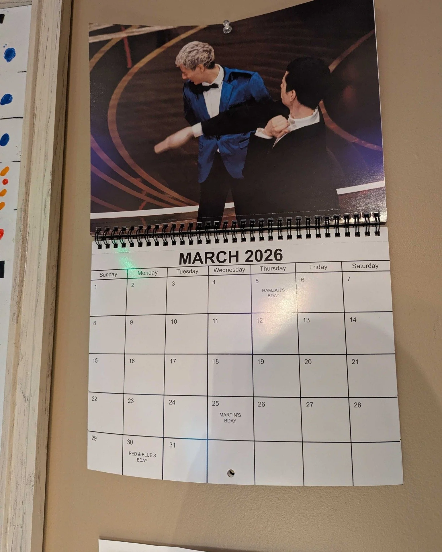 Nothing like that first-of-the-month reveal from @slushynoobz 🎉

Thanks for the calendar! You&rsquo;ve got a full crew of fans over here! 🤩

#CalendarGoals #TeamObsessed #SlushyNoobz #NewMonthNewVibes #PhotoOfTheMonth #DeskInspiration #FlipThePage