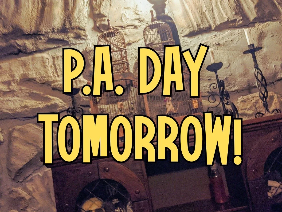 🎉 Yay!! Time to celebrate the PA Day this Friday! 🎉

We're open all day and evening! 🌞🌙

Let us host you and your crew for a family-friendly adventure packed with mysterious fun! 🗝️✨

➡️ Book online or give us a call at 647-498-5596 📲

#PADay #