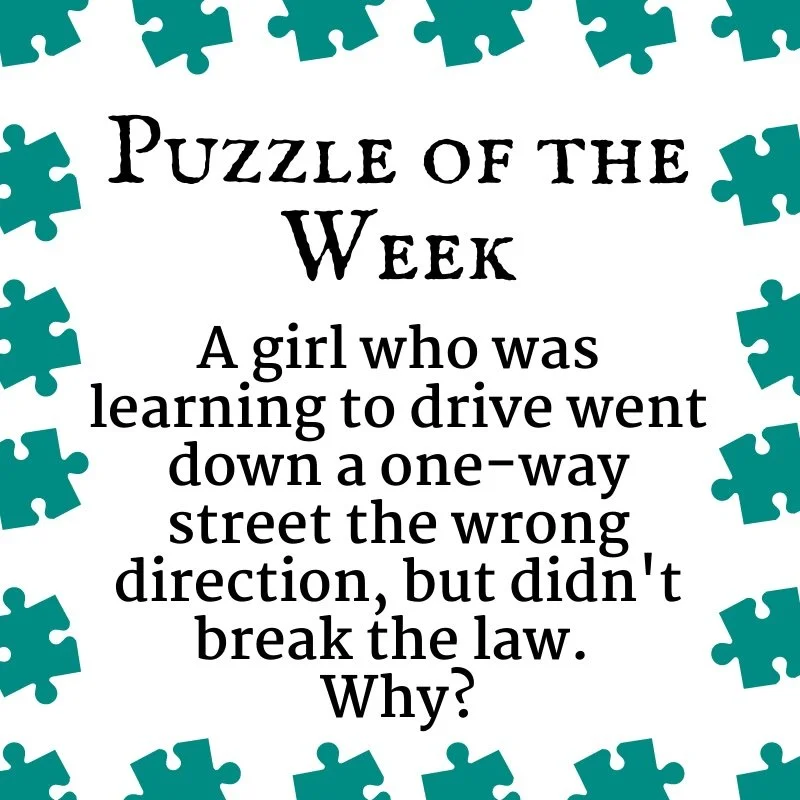 🧩✨ Puzzle of the Week! ✨🧩

Here is our Puzzle of the Week! What do you think the answer might be? 🤔

Throw out your best guesses in the comments 👀

We hope you take some time to get outside and enjoy this beautiful day! ☀️🌳 and if you're looking