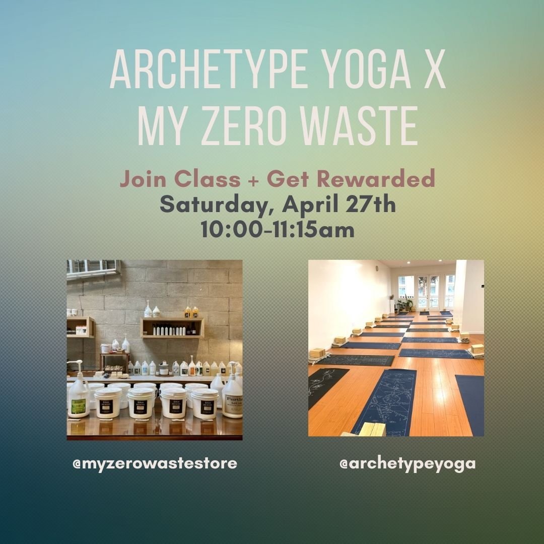 ♻️ This time next week our 10am Katonah Yoga class is sponsored by @myzerowastestore! Our neighbors located on El Molino Ave. are the first refill and sustainability shop in Pasadena. All class participants will enjoy a free gift and discount to use!