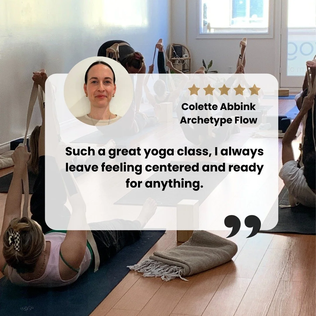 Thanks for another ⭐️⭐️⭐️⭐️⭐️ 5 Star Review!

&quot;Such a great yoga class, I always leave feeling centered and ready for anything.&quot;

Come join @coco.abbink on Tuesdays to learn the magic of her presence.

6:00-7:00pm Archetype Flow 🤸
7:30-8:3