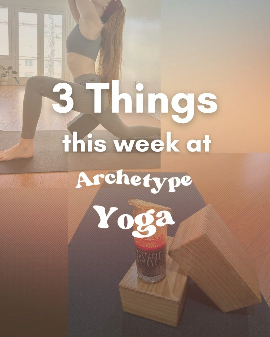 Looking for something good to do this week? Here are three ways to move, gather, and create ritual at Archetype Yoga. Discover new classes, connect with community, and and build a practice that keeps you grounded. Move. Sweat. Breathe. Be well.�
3 Th
