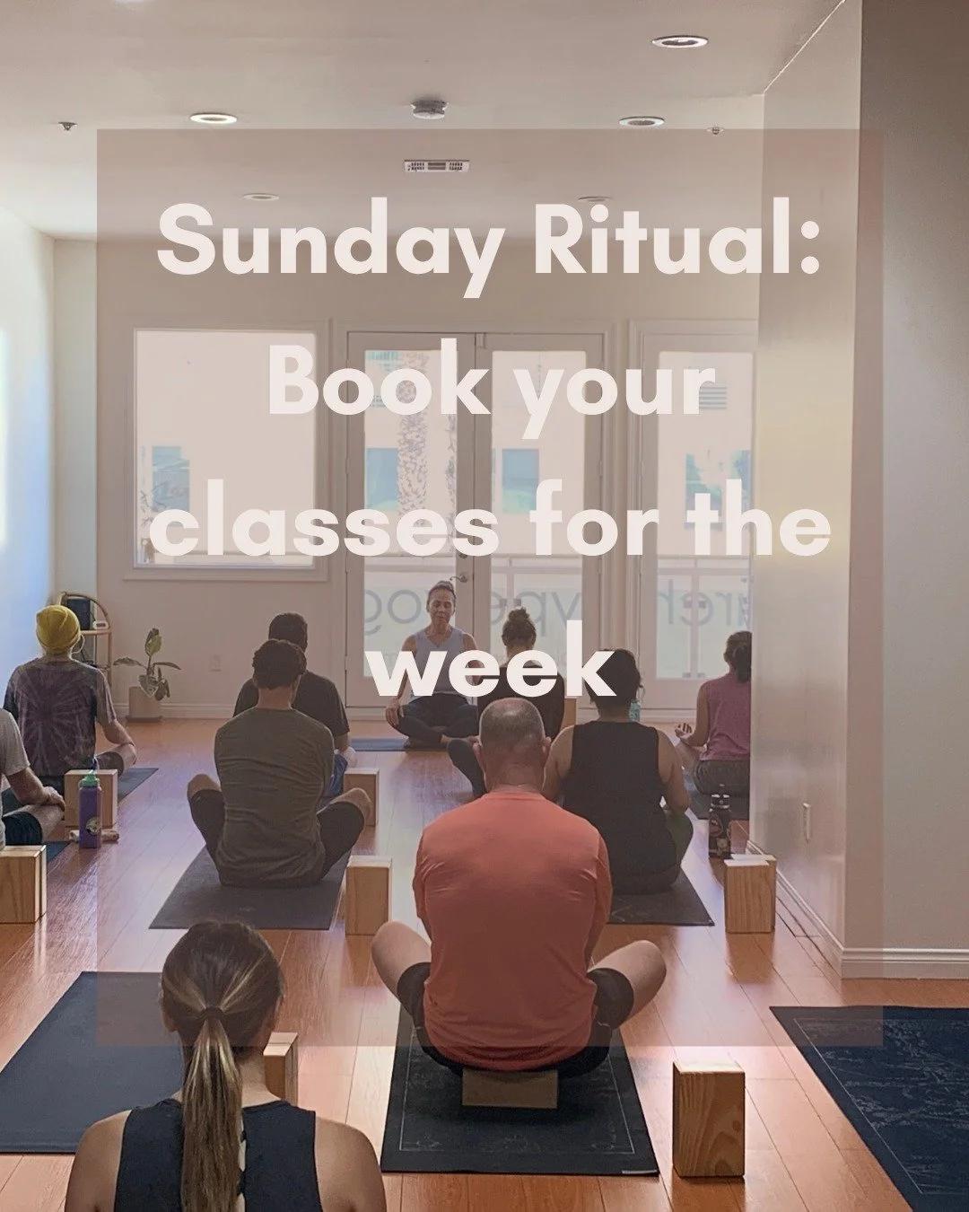 🌿Plan your week now, your body will thank you later. See you on the mat! 🌿