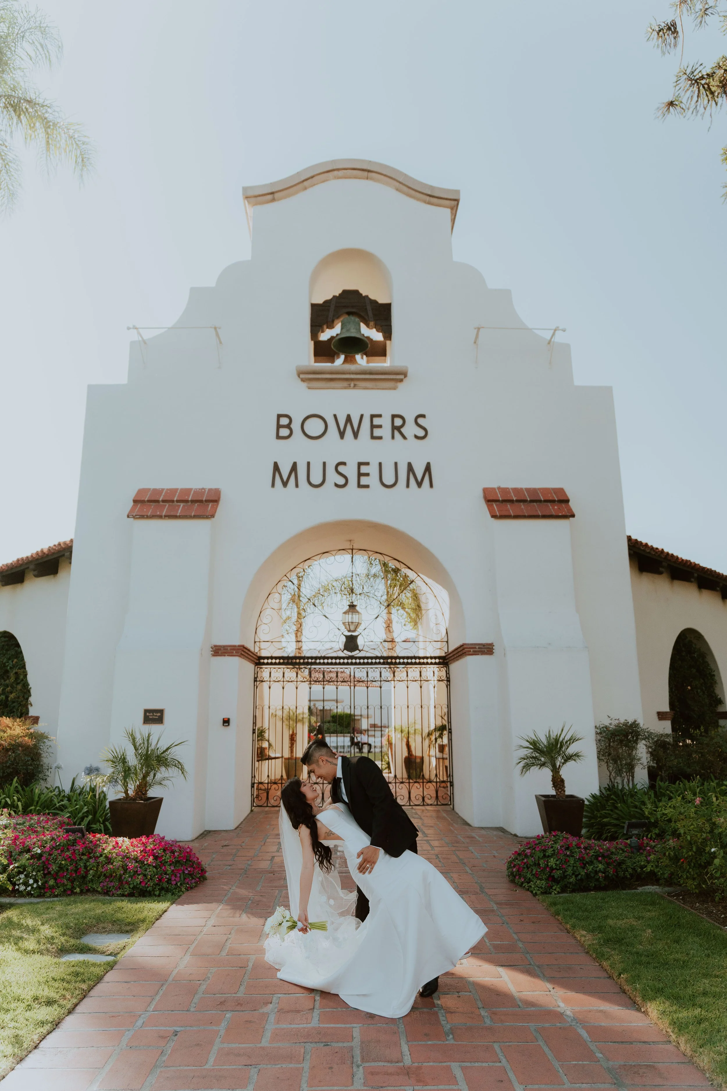 Romantic Bowers Museum Wedding | Christien & Vinnie’s Timeless Celebration
