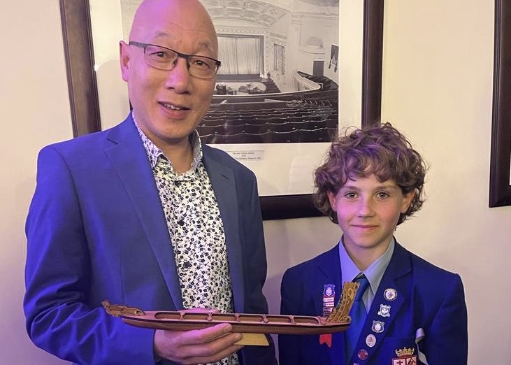 Chris Tse and Edward Wilkinson (Cousin)
