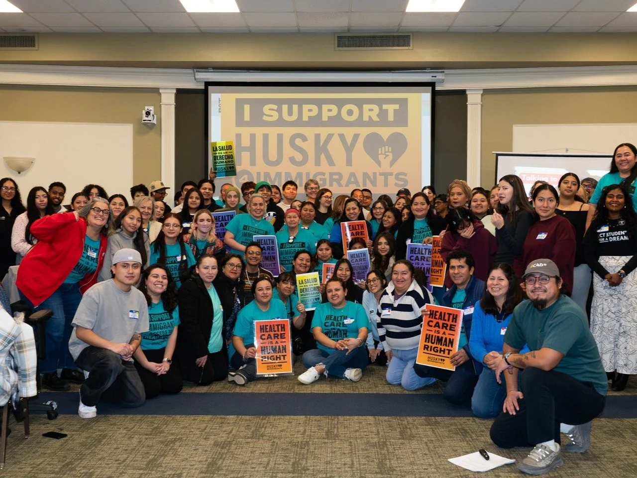 Thank you to all who joined us last Saturday at our Statewide Training in Danbury, and a special thanks to the @wcsu_undocuallytaskforce for hosting us! 💙 

With 100 participants from across the state, we spent the day learning, sharpening our organ