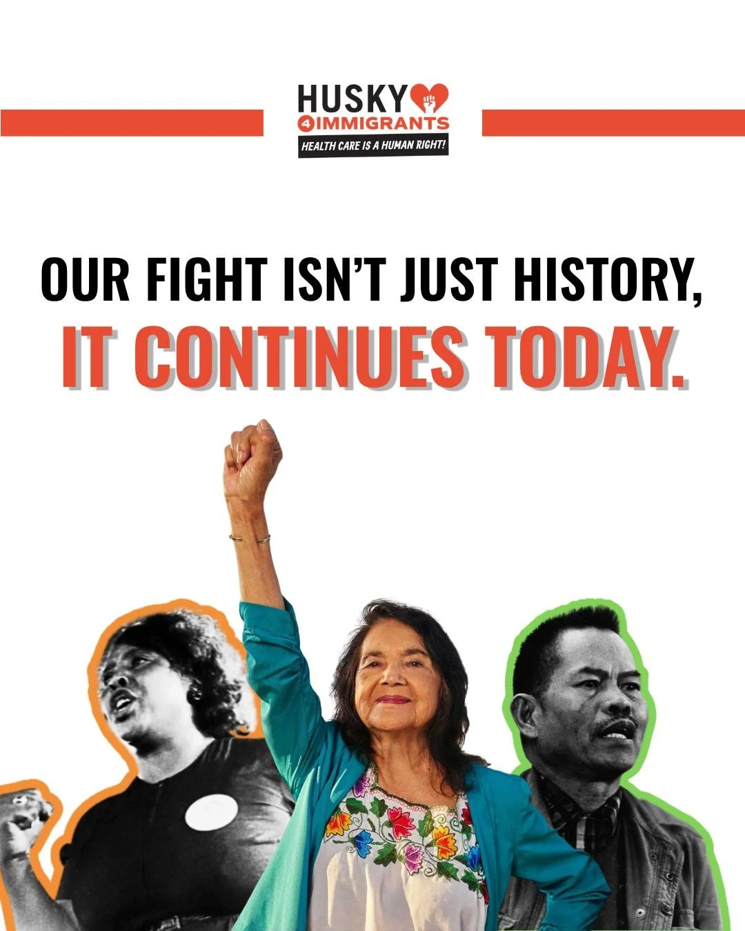 May Day is almost here. We honor the organizers who understood that labor rights, health rights, and immigrant rights are inseparable, and that none of us is truly safe, healthy, or free until all of us are.

From the fight for fair wages and safe wo