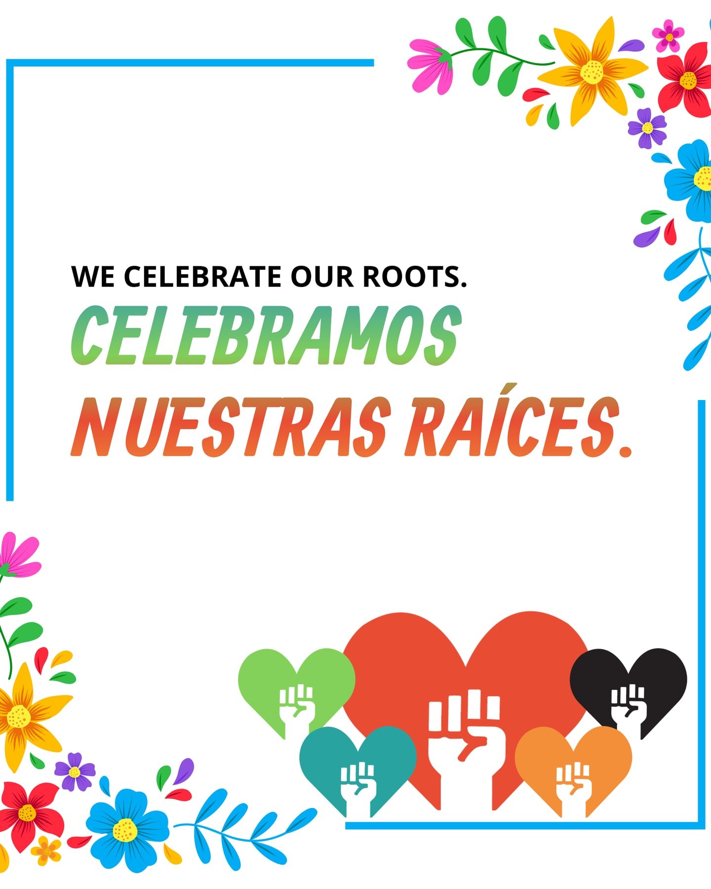 This Hispanic Heritage Month, we celebrate the many cultures, histories, identities, and traditions within Hispanic communities.

Celebramos nuestras ra&iacute;ces, nuestras historias y todo lo que hace &uacute;nicas a nuestras comunidades.

&iexcl;F