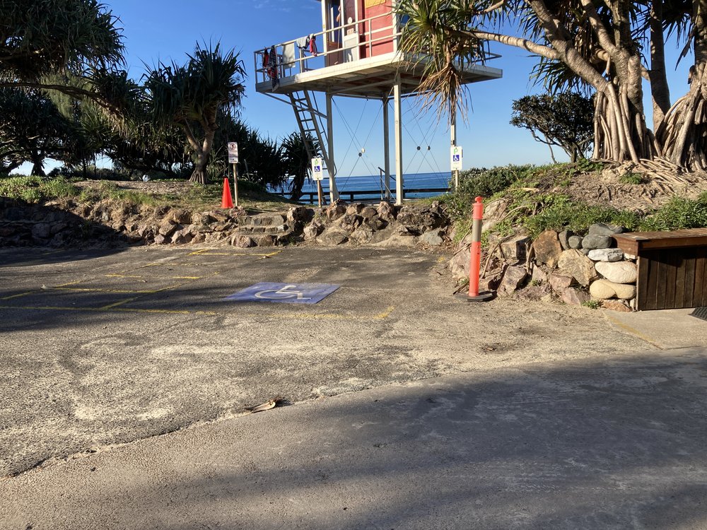 Accessible Parking at SLSC Coolum.JPG