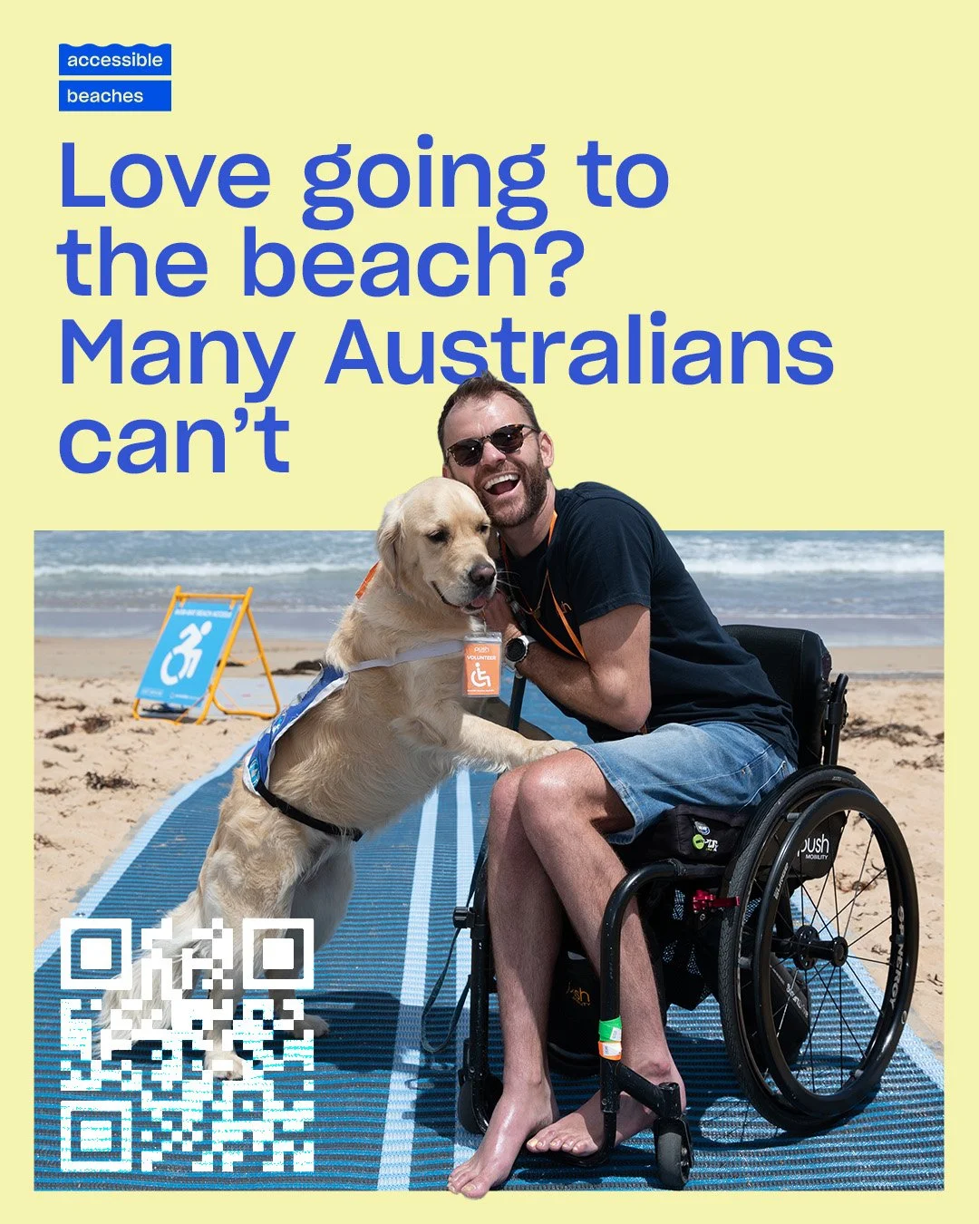 🚨 You love the beach. But many Australians never get the chance.�

For people with disabilities, something as simple as a beach day is often out of reach.
With your donation, we can change this and help make more beaches accessible and inclusive.

?