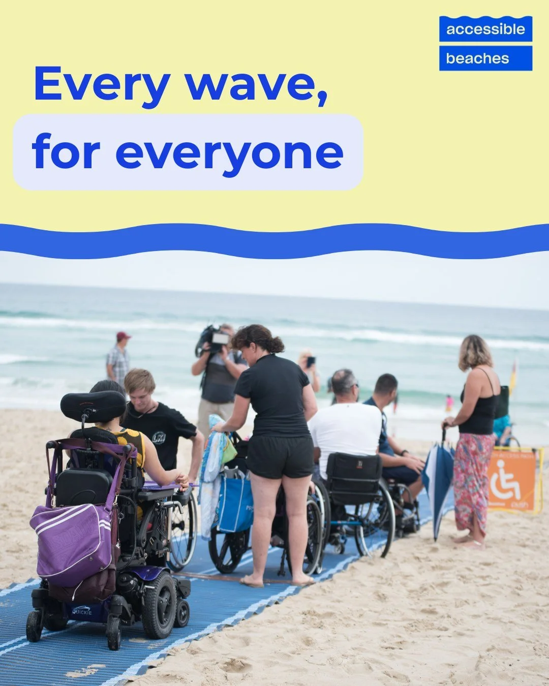 🌊 The ocean doesn&rsquo;t discriminate&mdash;why should our beaches?
For thousands of Australians with disabilities, the beach remains a dream they can&rsquo;t reach. 

Your donation can change that by helping us advocate for ramps, beach wheelchair