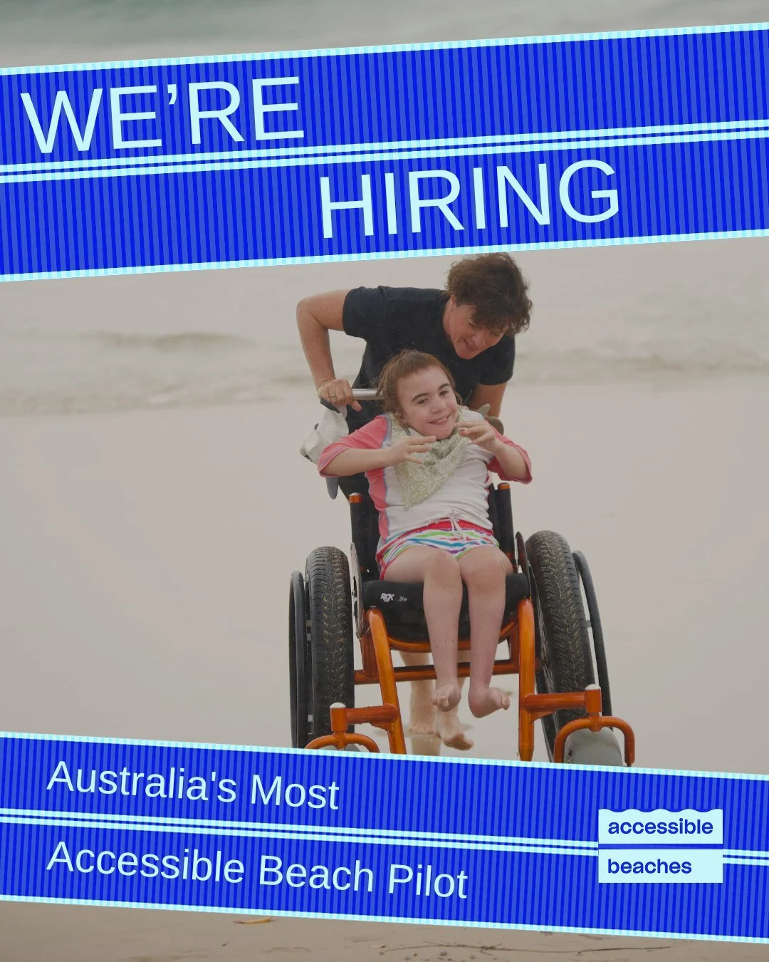 Are you passionate about inclusion? Want to be a part of a groundbreaking accessibility initiative?

We&rsquo;re hiring! 💙

We are looking for passionate people with exceptional customer service skills who want to be a part of Australia&rsquo;s firs