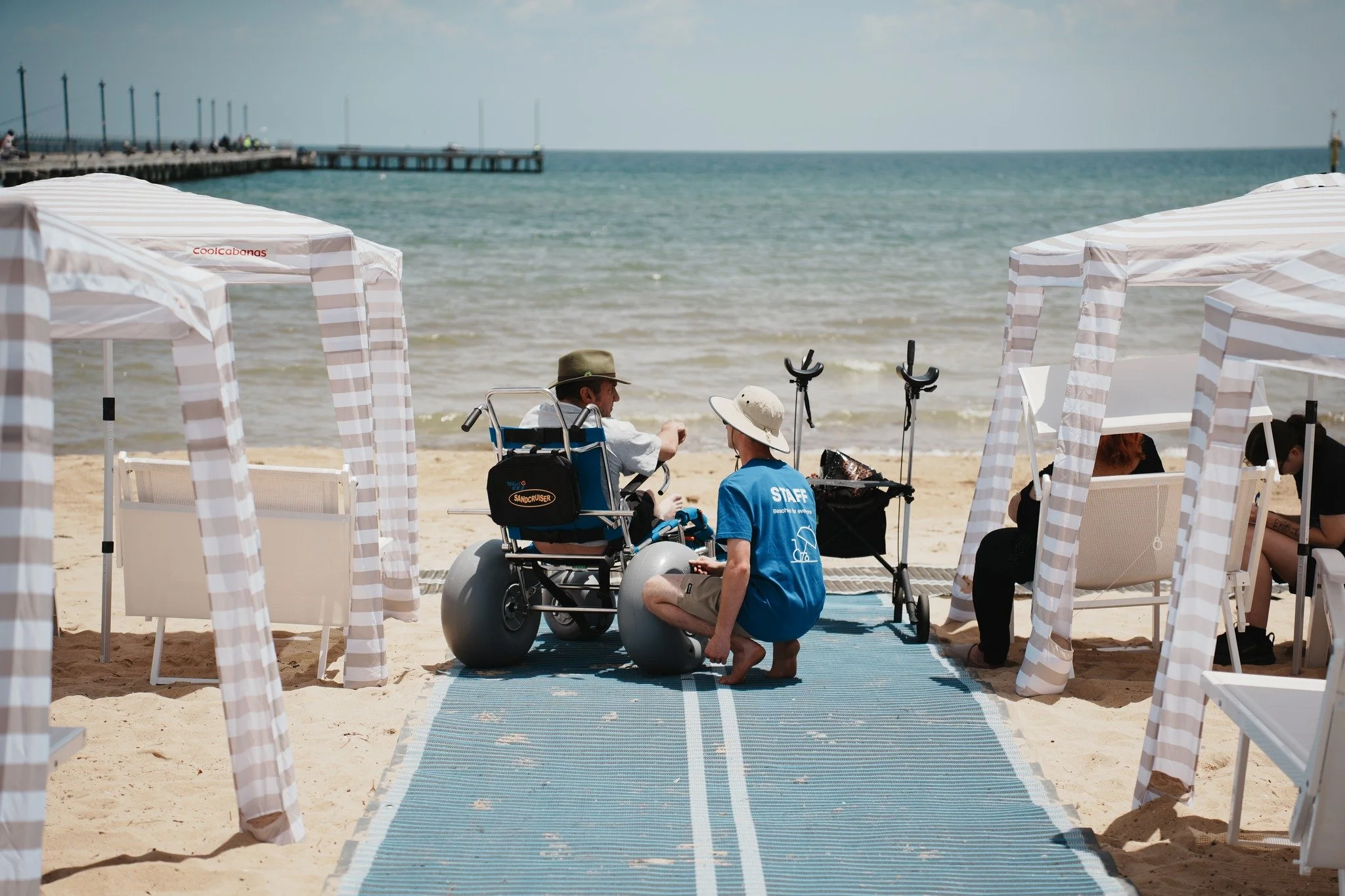 Frankston made history today. 🏖️

The local community came together and sent a clear message to all Australians that everyone belongs at the beach. No barriers. No limits. No leaving people out of the fun.

Today in partnership with Frankston City C