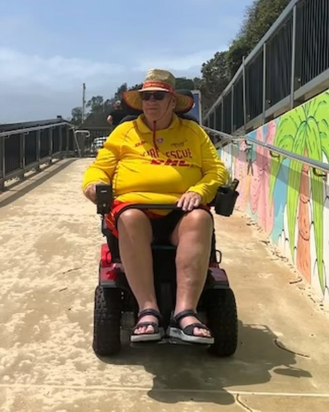 SBS wrote an article about Michael, who is an active and valuable member of the lifeguard team at Port Macquarie Life Saving Club.

"There were some days where I woke up and &hellip; I just wanted to give up," he said. 

"It [surf life