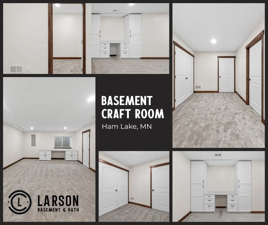✨Project Reveal: Basement Craft Room✨

Carol and Steve recently moved into their new home in Ham Lake. It had everything they were looking for except one thing: a dedicated craft room. And with the holidays coming up, Carol wanted to get this unfinis