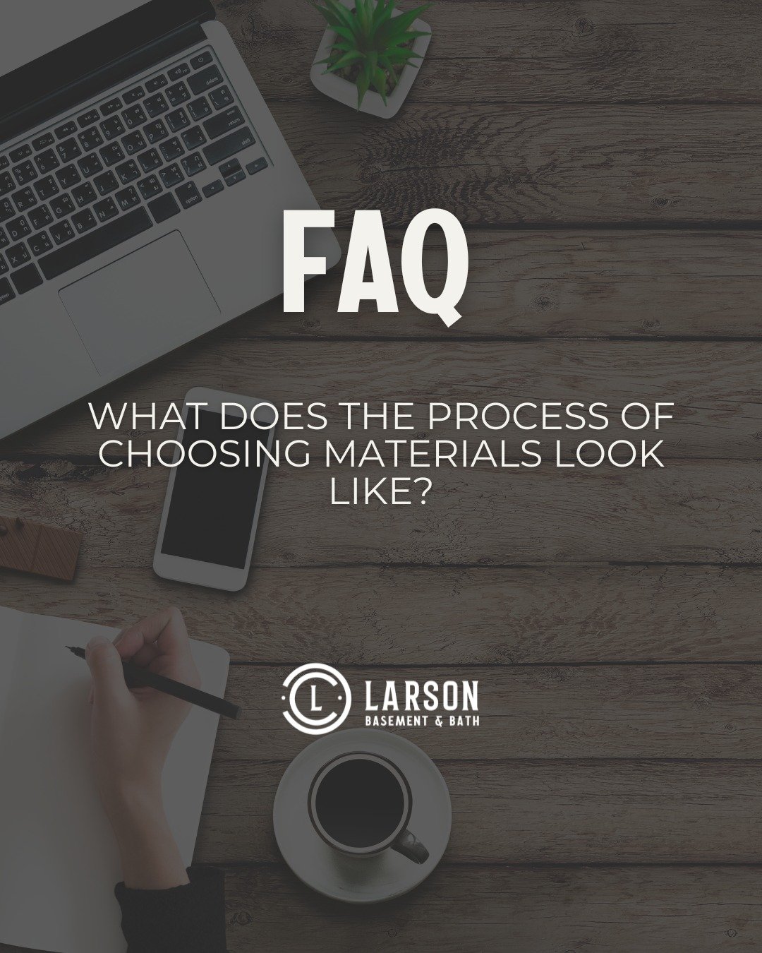 Question: What does the process of choosing materials look like?

Answer: I'm so glad you asked!

Kristen will work closely with you to make all the material selections. Once you sign on with us, she sends over a master list of all the selections tha