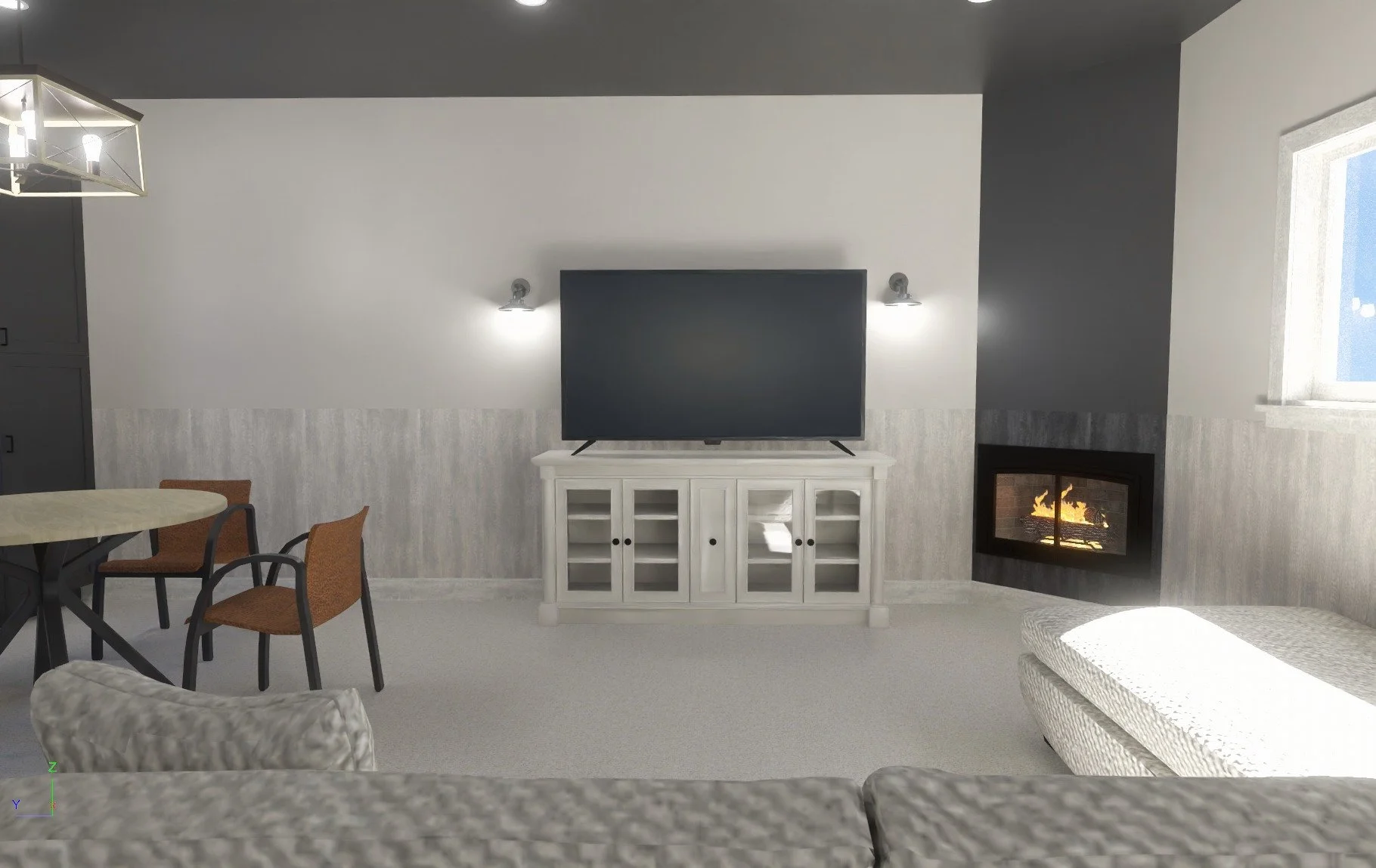 It's the weekend, so Kristen is playing in Chief Architect and coming up with rough ideas for our own future basement remodel 😍 

We've been in our home for exactly one year, and we're starting to feel the itch to make some changes! 

What would you