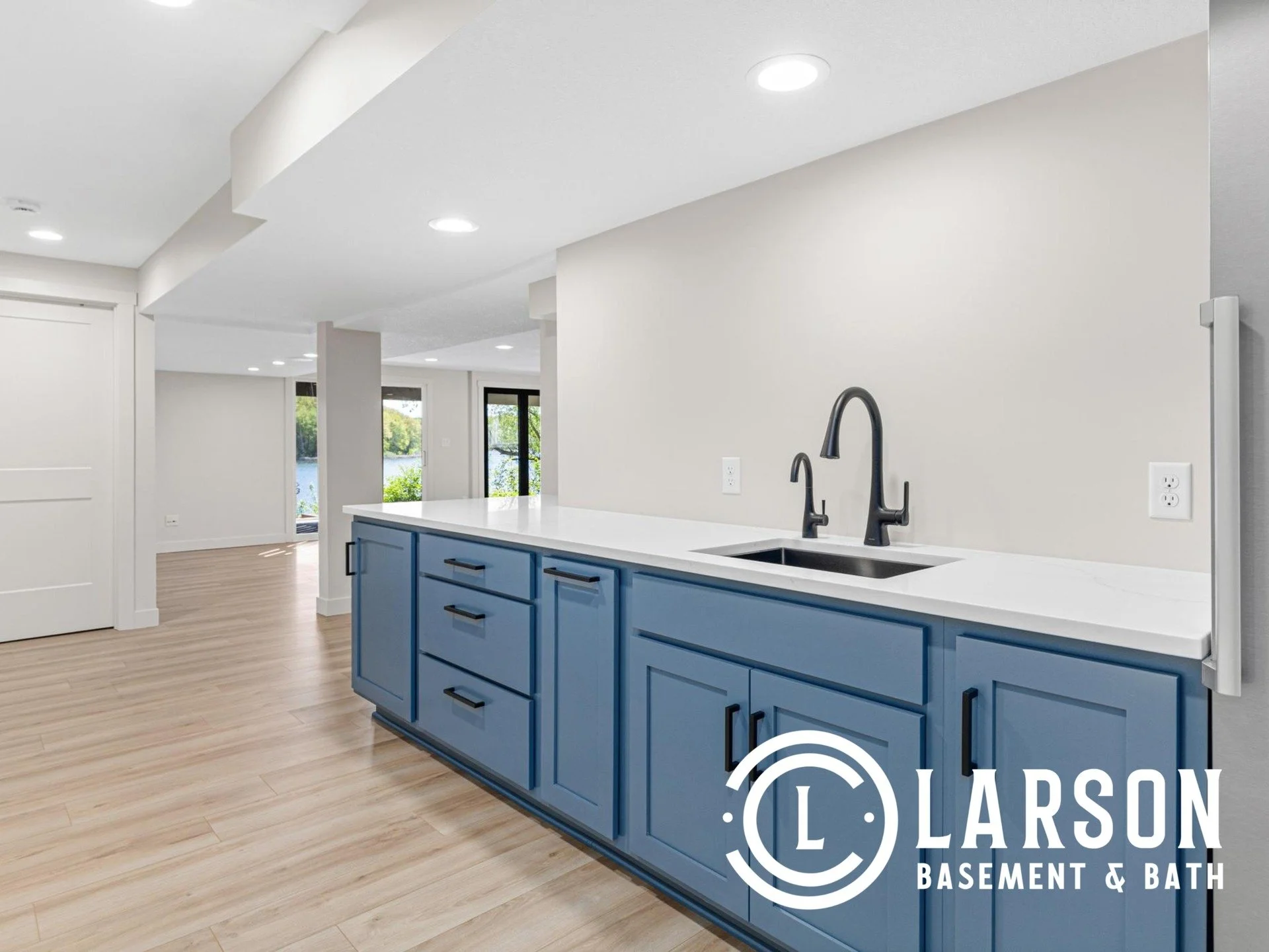 🌟 Project Reveal Day 🌟

We are SO excited to share the final photos of the Nautical Basement Remodel in Maple Grove! We even threw in a few of the before photos in there to give you the full scope of this transformation. 

This basement took on qui