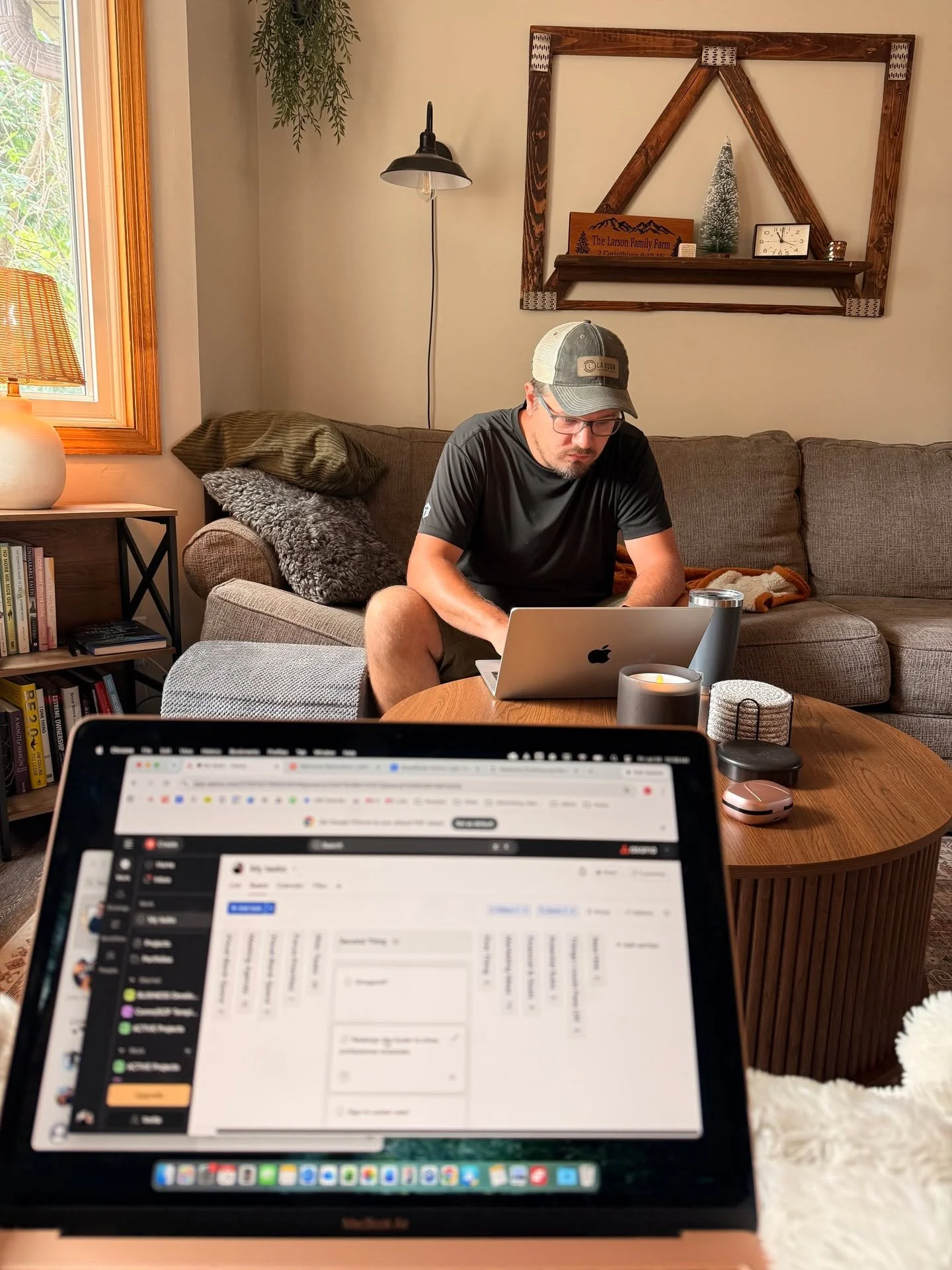 Most days we're on site, sometimes we're neck deep in desk work, and once in a while we take a Friday morning to do our office work from the living room <3 

Business is booming! This has been our busiest year since launching the business in 2021,