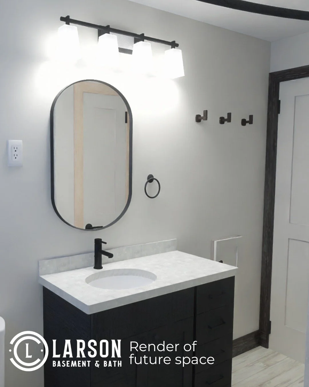 It's demo day for our clients in Anoka! 

This is a small bathroom that's going to undergo a huge transformation. We're doing a full gut remodel that's going to include a custom vanity, Onyx shower system, deeper bath tub, and an overall complete cha