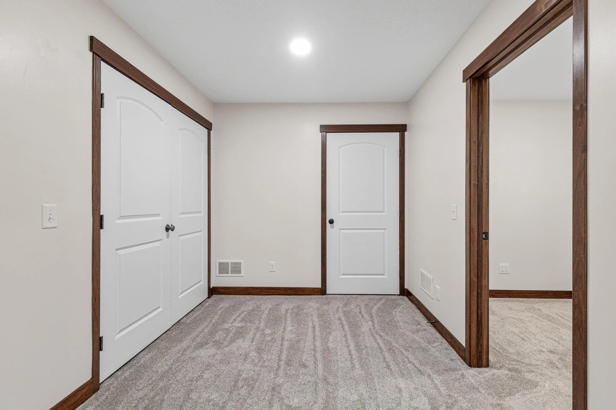 Ham Lake, MN Basement Craft Room Build-Out