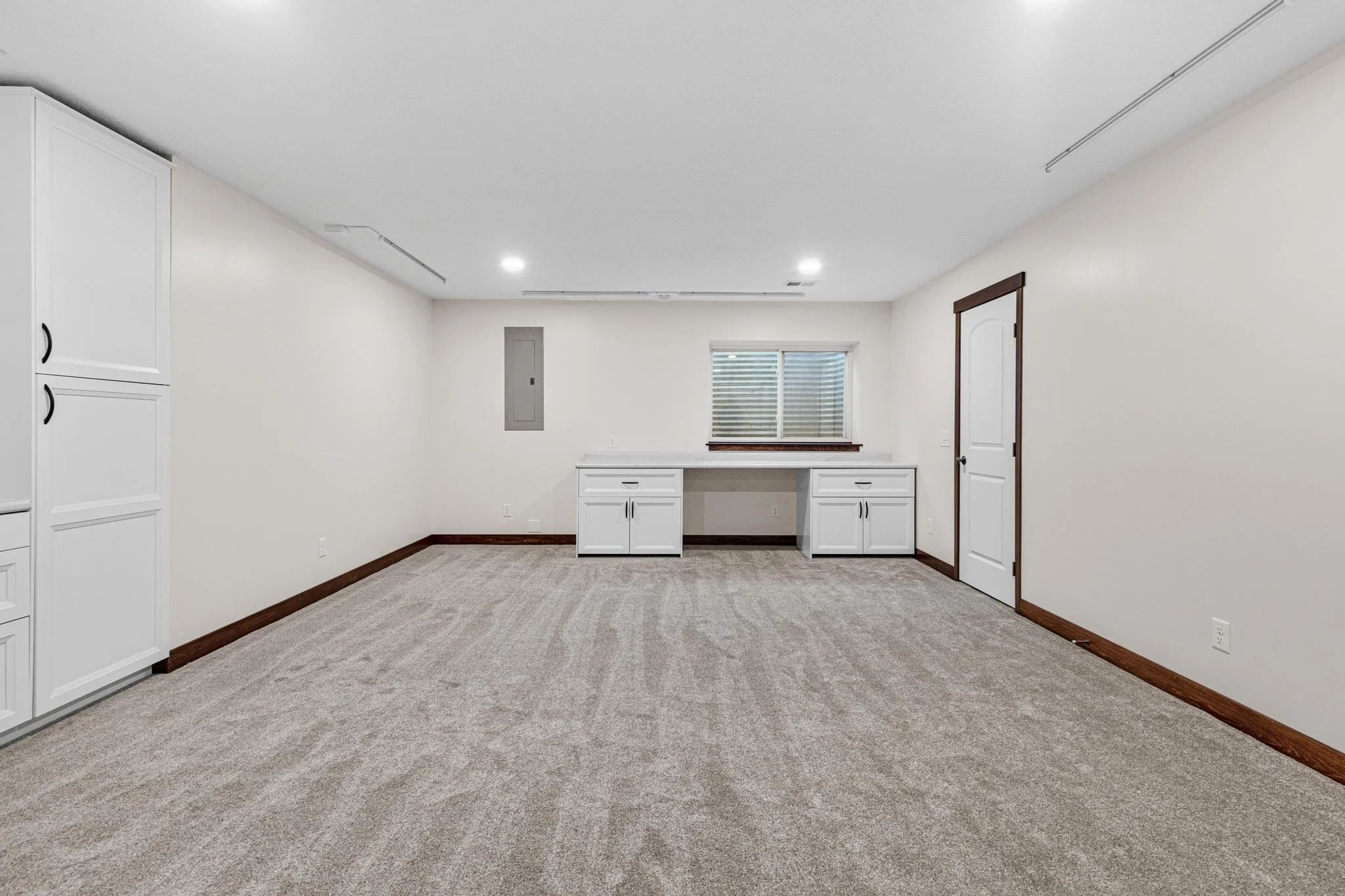 Ham Lake, MN Basement Craft Room Build-Out