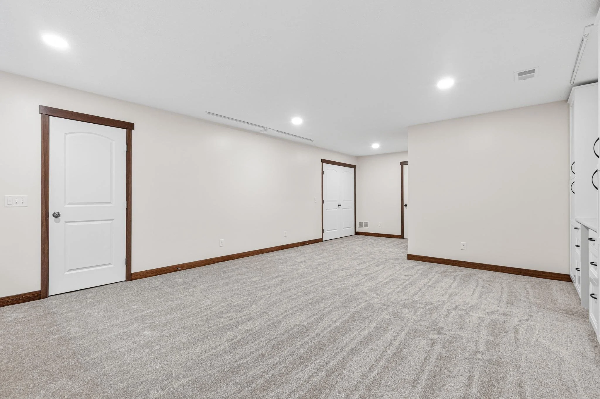 Ham Lake, MN Basement Craft Room Build-Out