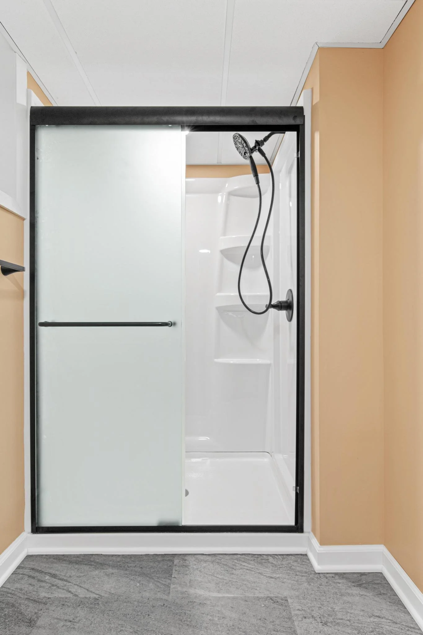 Basement bathroom remodel