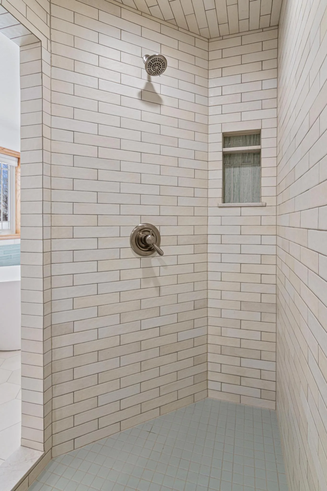 Master bathroom remodel tile shower