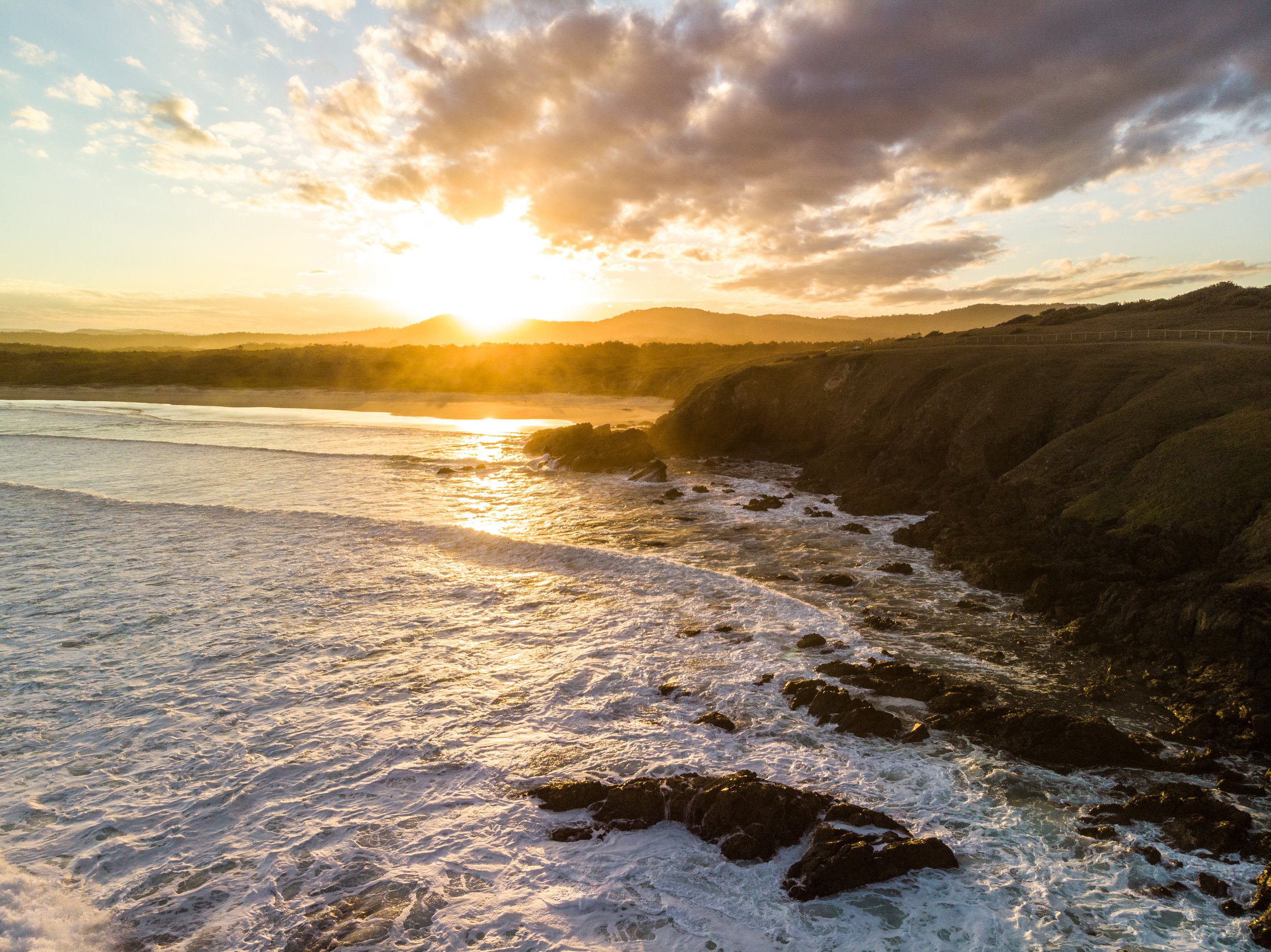 Aerial image taken by our in house aerial photographer and filmmaker on an ocean based tourism production. Image used in part of the final destination marketing campaign.