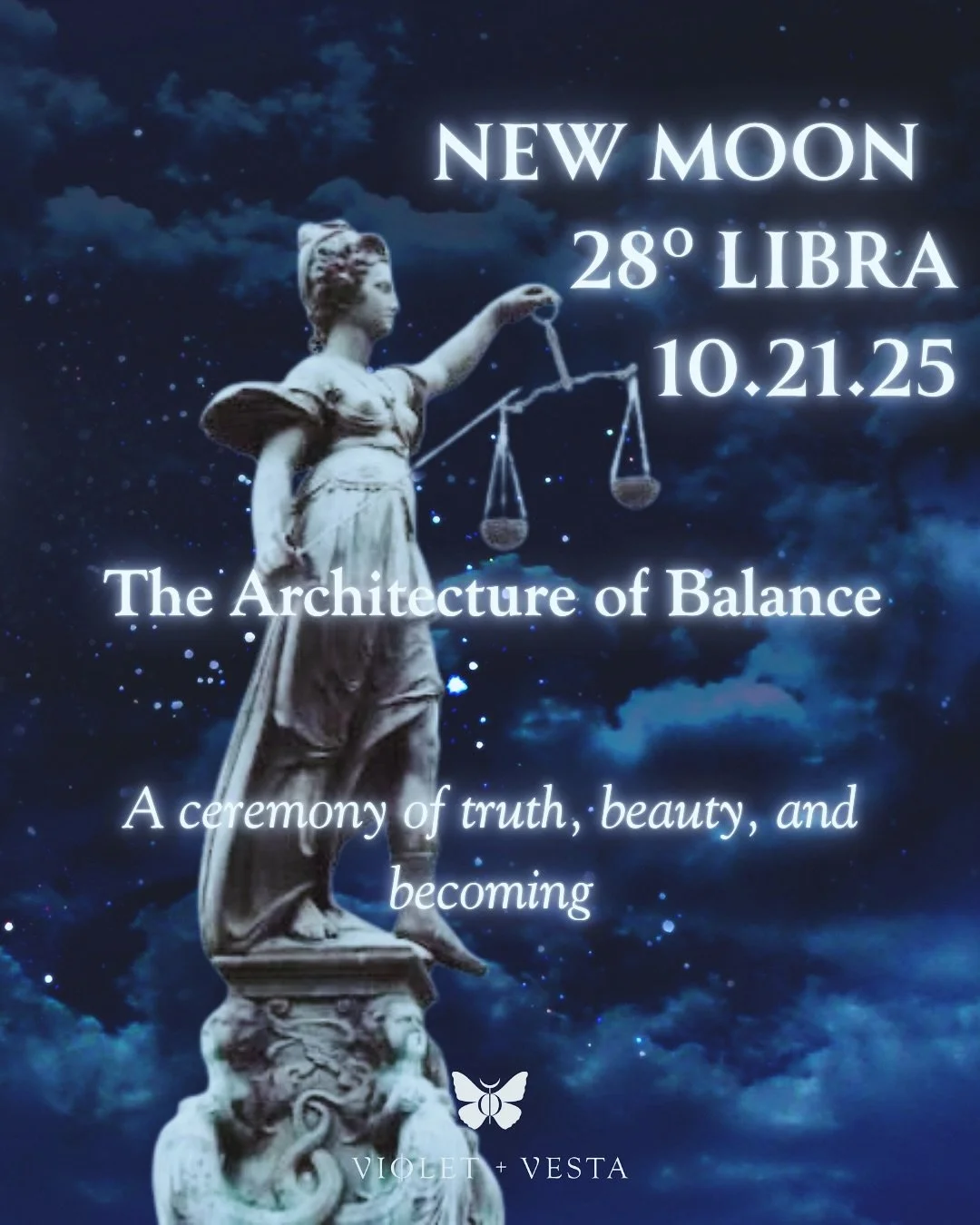 The Libra New Moon asks us to rebuild the architecture of balance &mdash; not as performance, but as truth made visible. This lunation invites refinement. Honesty. Reciprocity. The kind of equilibrium that cannot exist without integrity.

Mars and Me