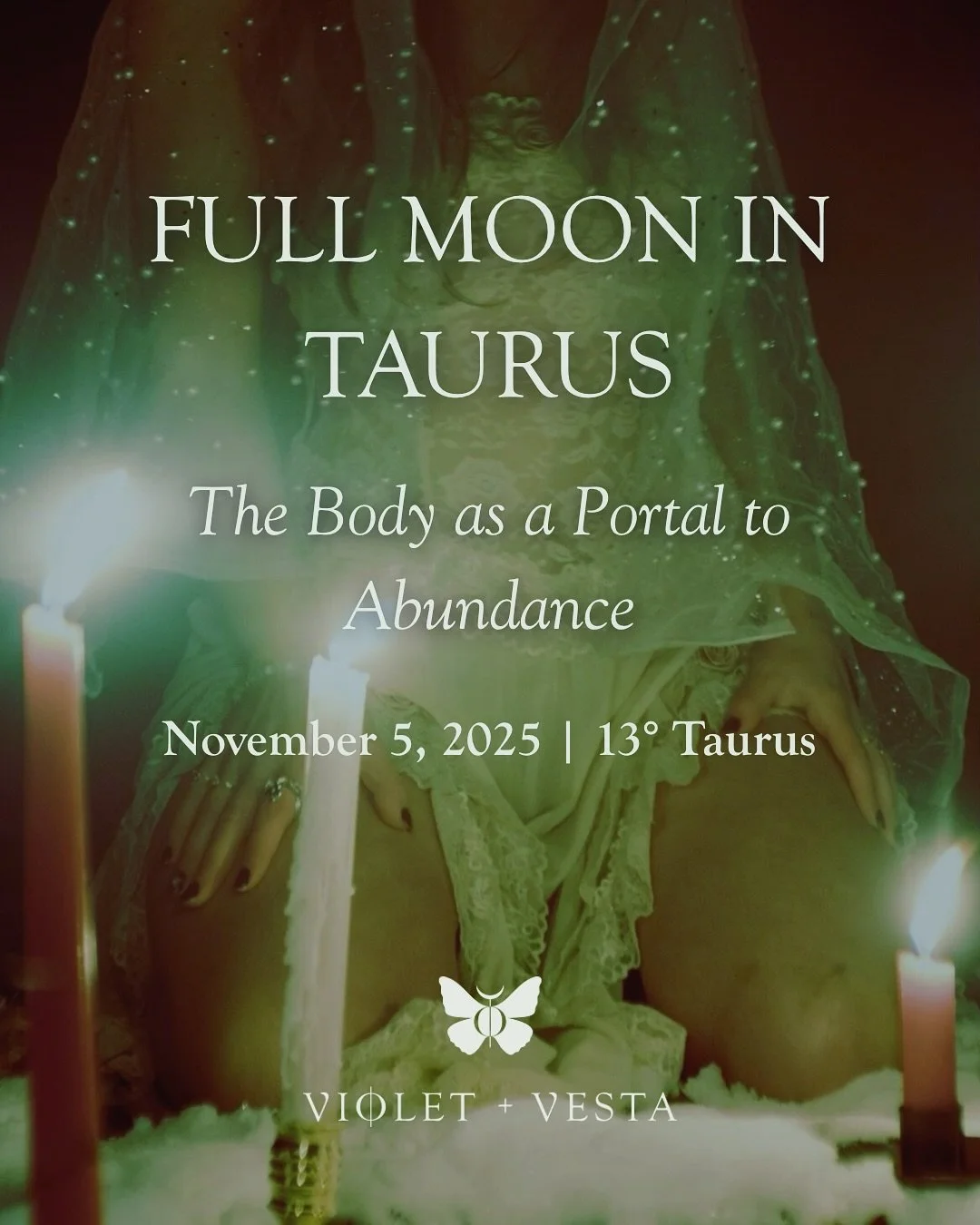 The Taurus Full Moon arrives like a pulse under your skin, awakening the places you&rsquo;ve been disconnected from your worth. This isn&rsquo;t about manifesting more&hellip; it&rsquo;s about remembering that abundance already lives inside you.

You